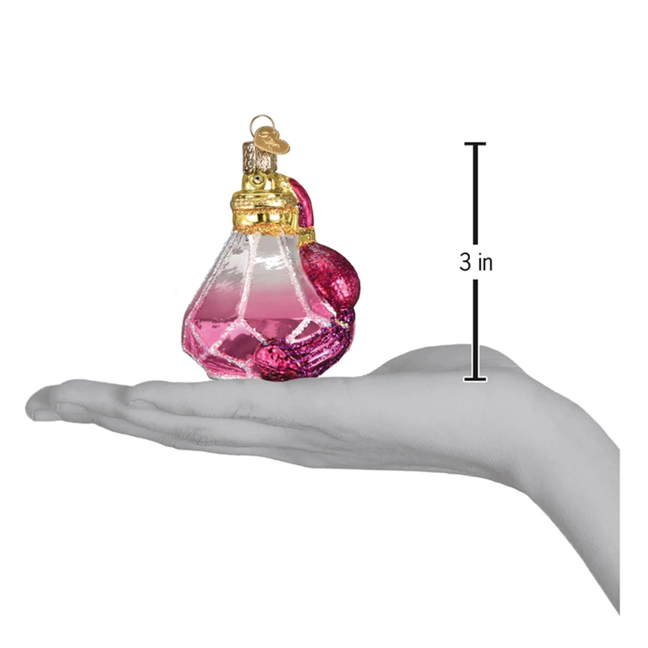 Old World Christmas Makeup and Glamour Gifts Collection- Perfume Bottle