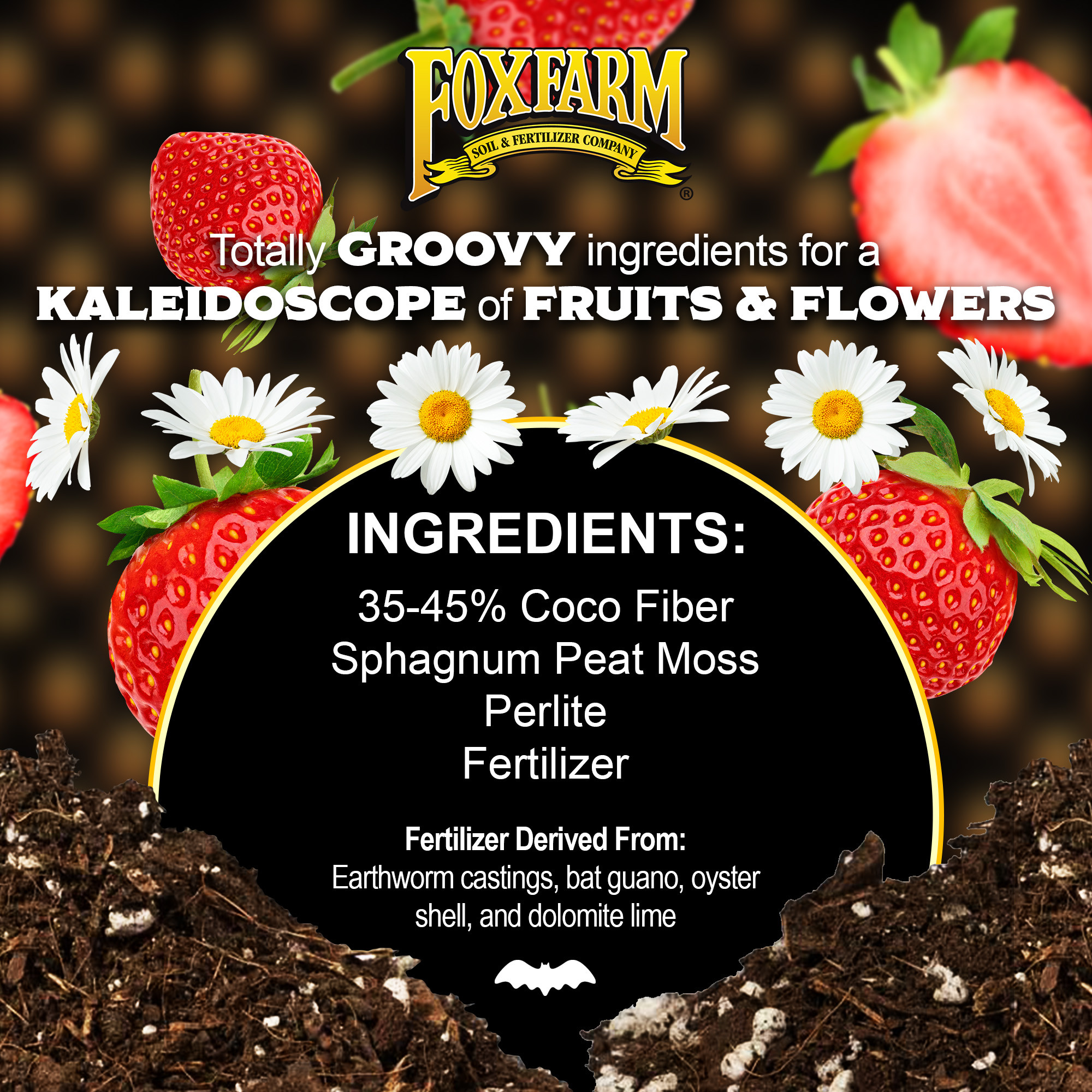 FoxFarm Strawberry Fields Fruiting & Flowering Potting Soil, 1.5cu