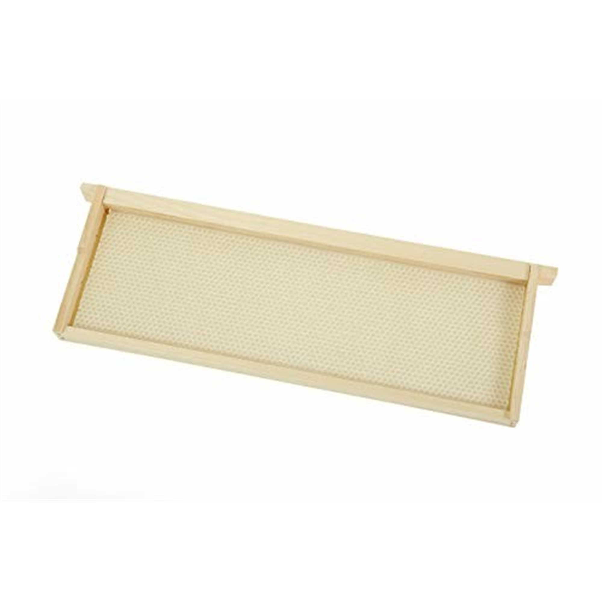 Little Giant Wooden Wax-Coated Plastic Foundation Medium Bee Hive Frames (5 Pack)