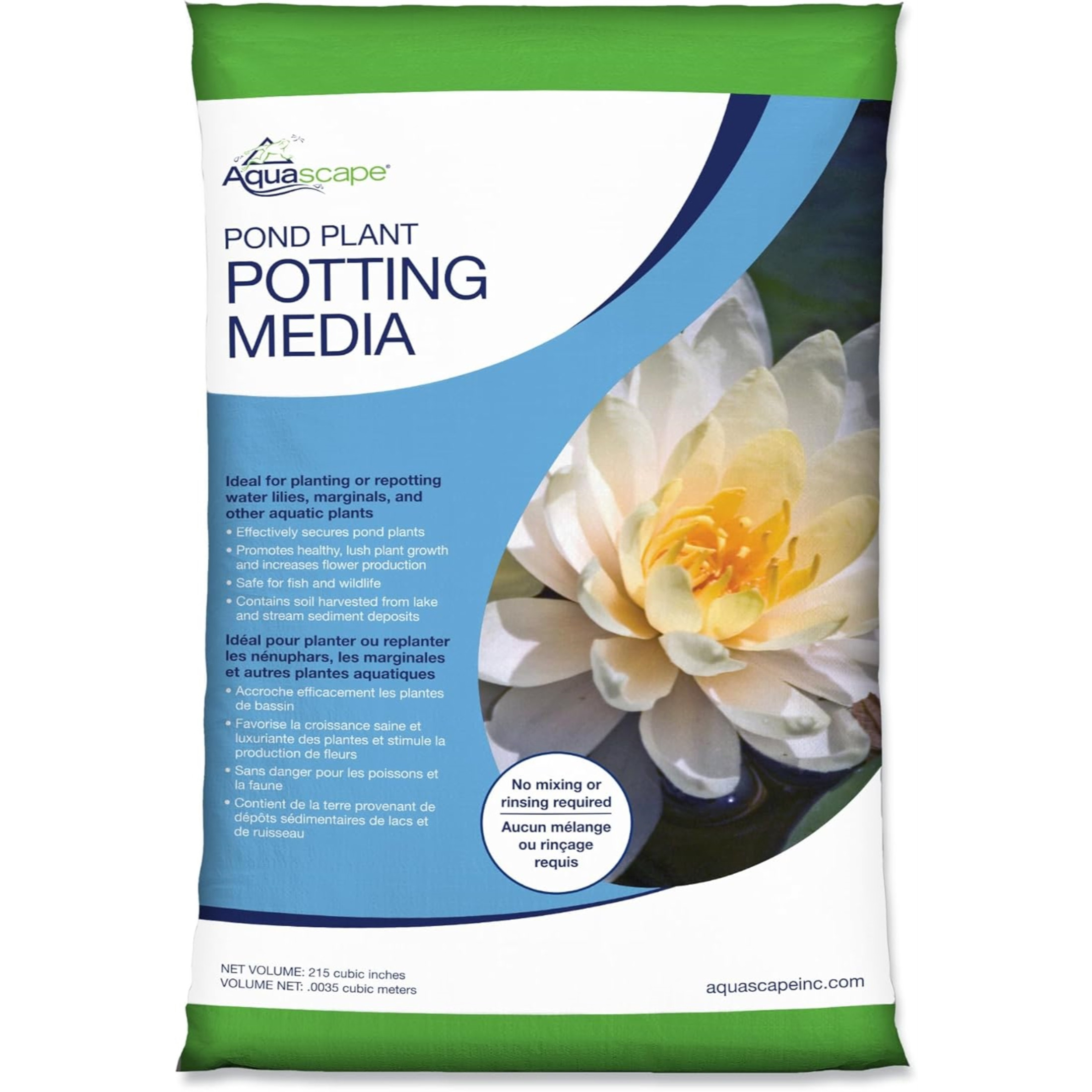 Aquascape Pond Plant Potting Media for Aquatic Plants, 215 Cubic Inches