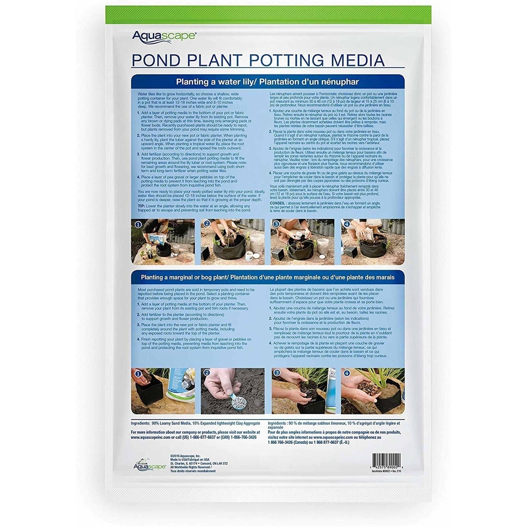 Aquascape Pond Plant Potting Media for Aquatic Plants, 215 Cubic Inches