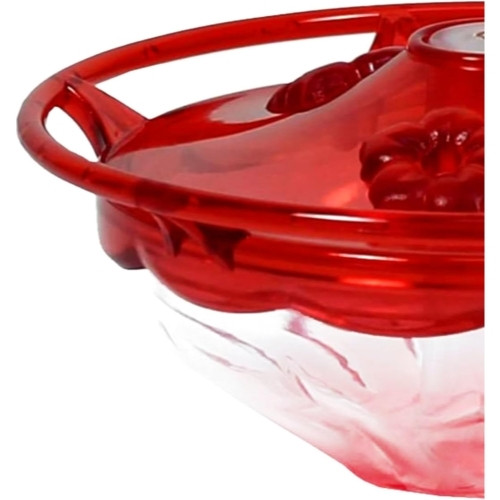 Aspects HummZinger HummBlossom Nectar Bird Feeder — 3 Feeding Ports — 4oz Capacity