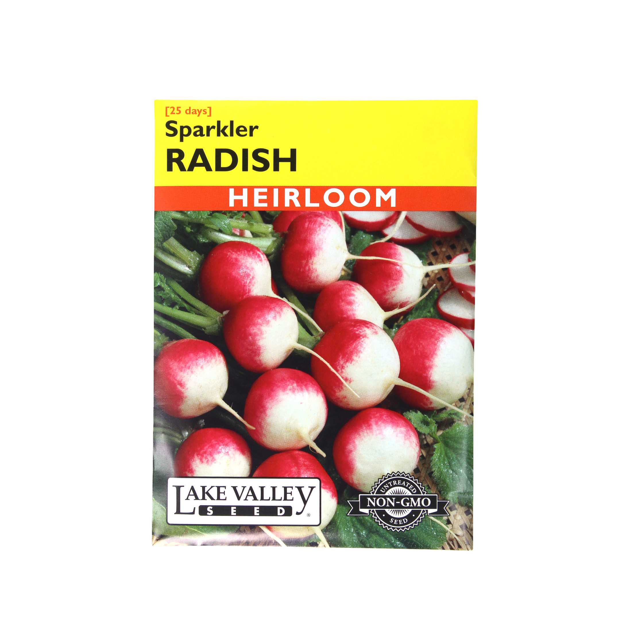 Lake Valley Seed Radish, Sparkler Heirloom, 4g