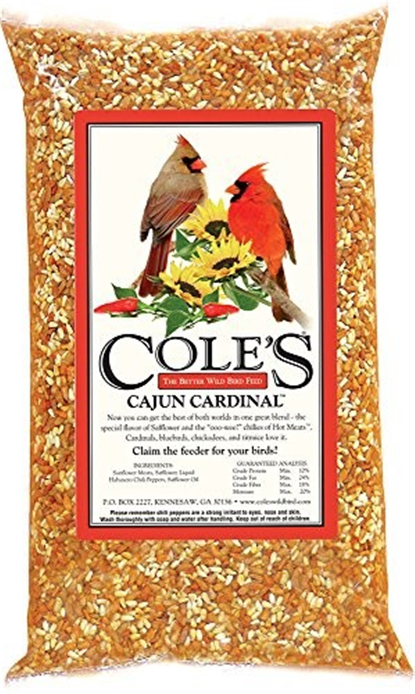 Coles Wild Bird Products, Birdseed Cardinal Blend 5lb.