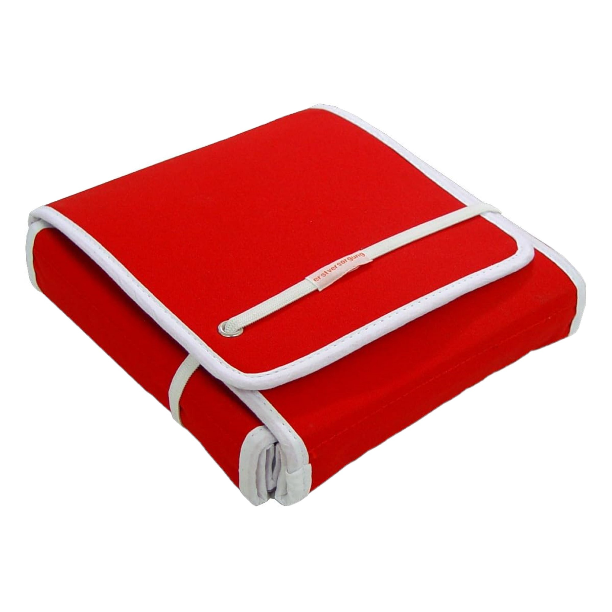 XXD Erstversorgung Portable Picnic Kit for Two — Compact, All-in-One Set with Utensils, Red & White