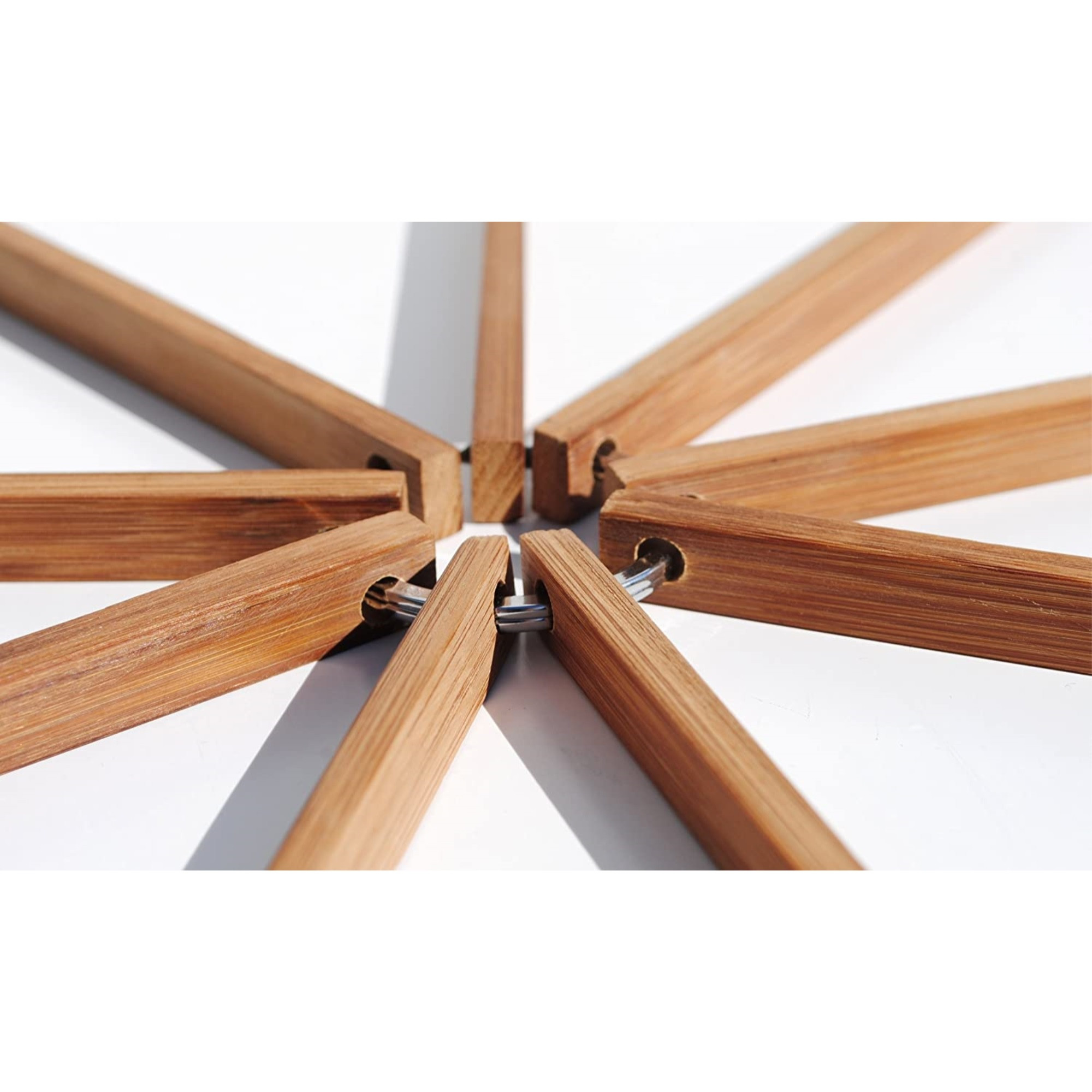 XXD Bamboo Universal 1, 2 or 3 Foldable Chopstick, Pot-Coaster, or Trivet