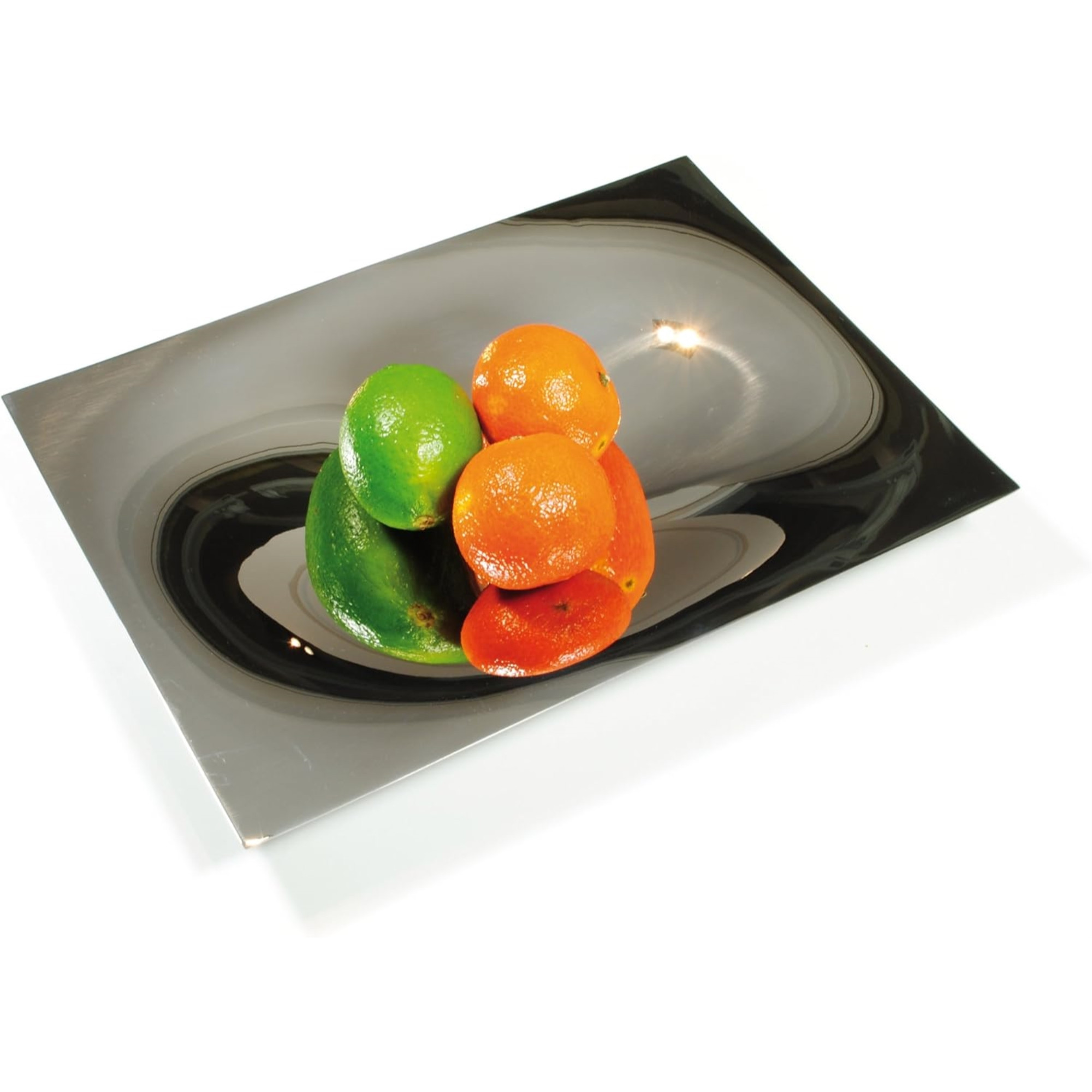 XXD Decorative Polished Stainless Steel Bowl Table Piece, (Set of 2)