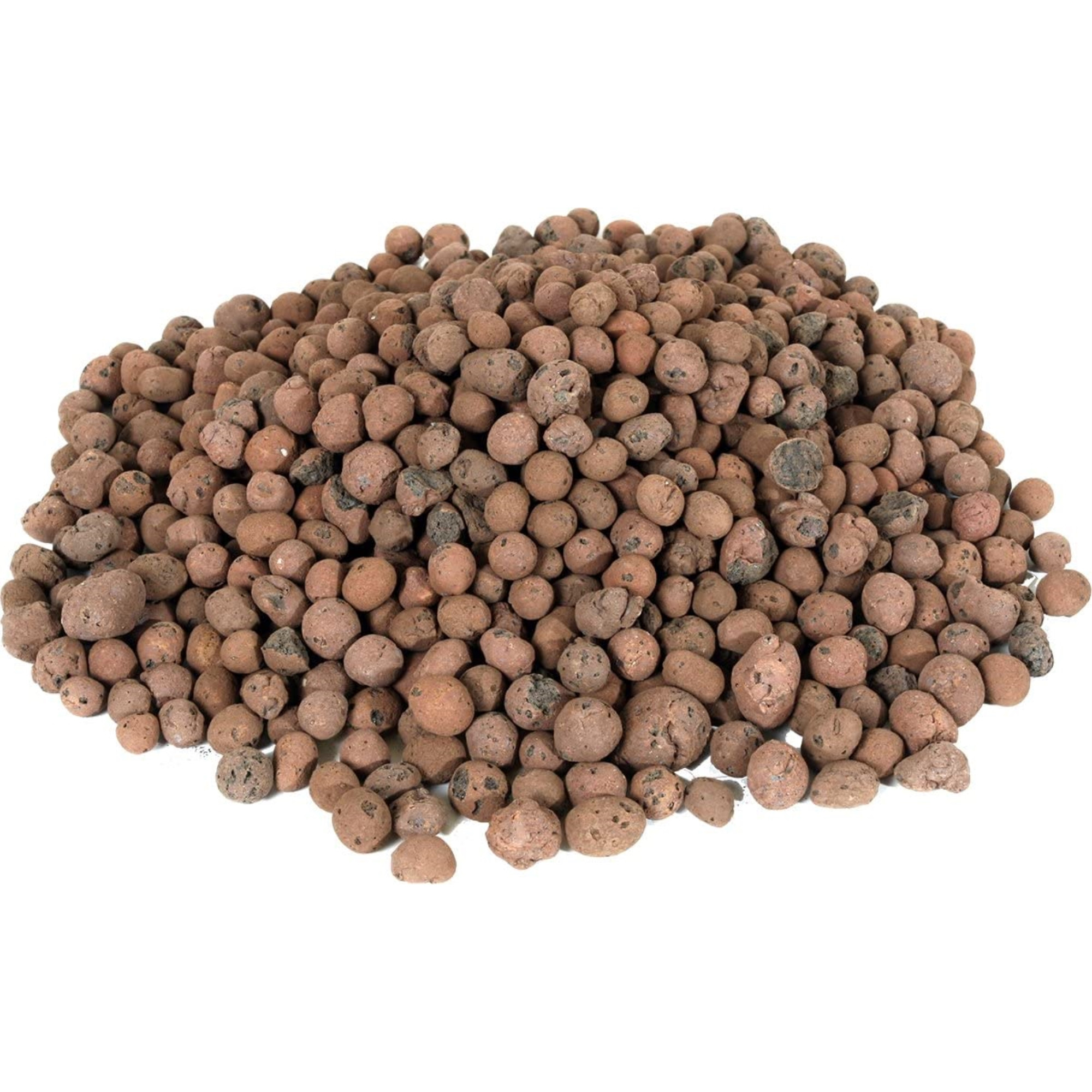 Hydrofarm GROW!T (4mm-16mm) 100% Clay Pebbles, Brown, .35 Cu Ft (10L)