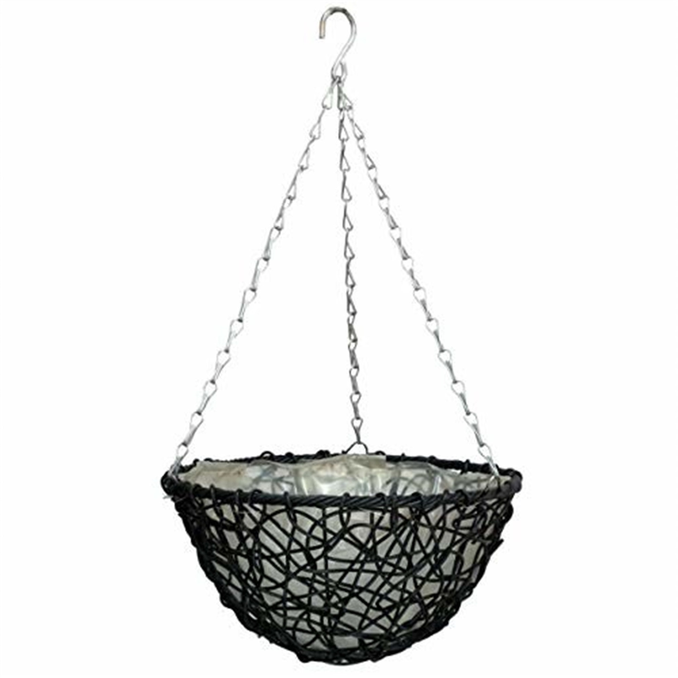 Gardener's Select Resin Hanging Basket, Dark Blue (16" D x 6" H)