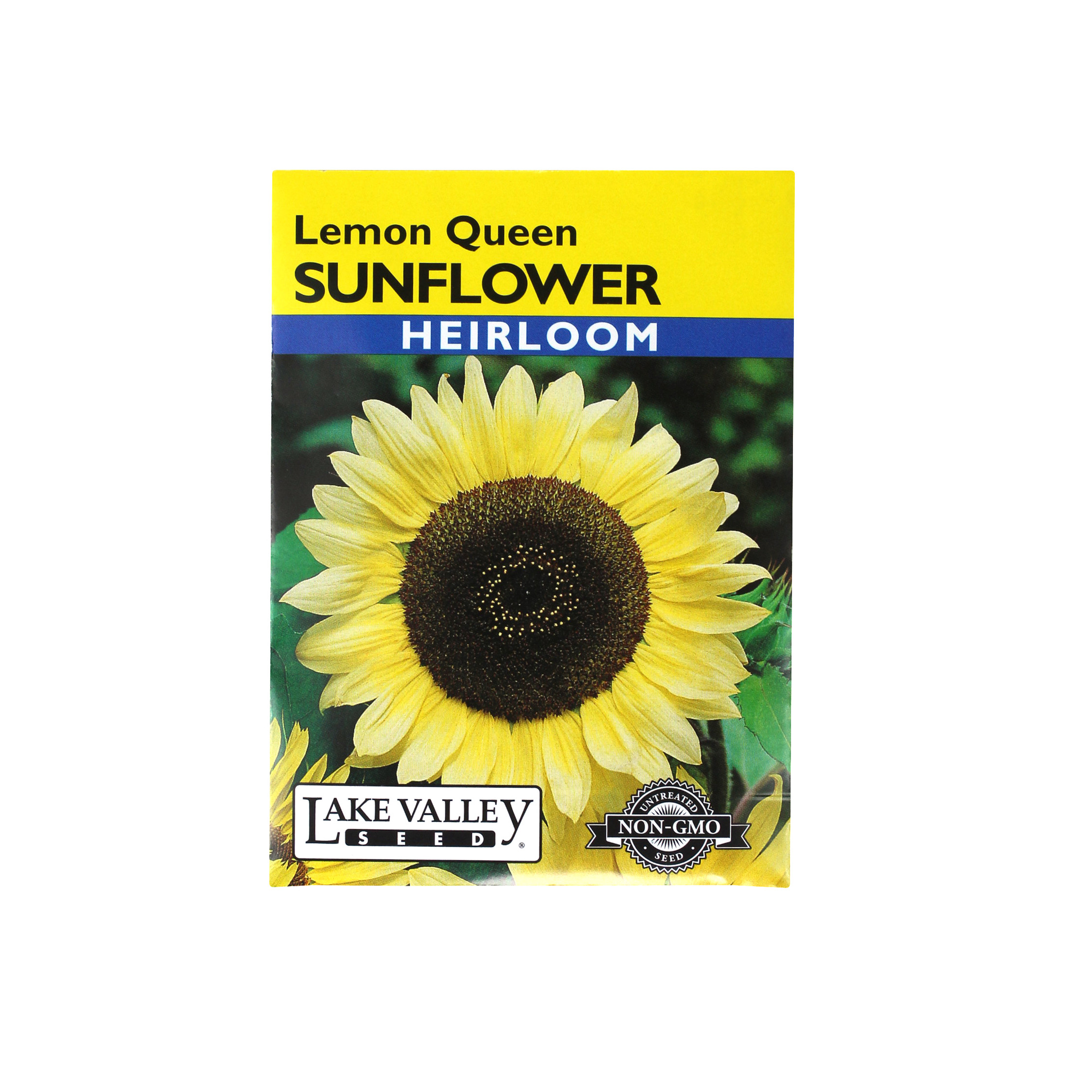 Lake Valley Seed Sunflower Lemon Queen Flower, 2g