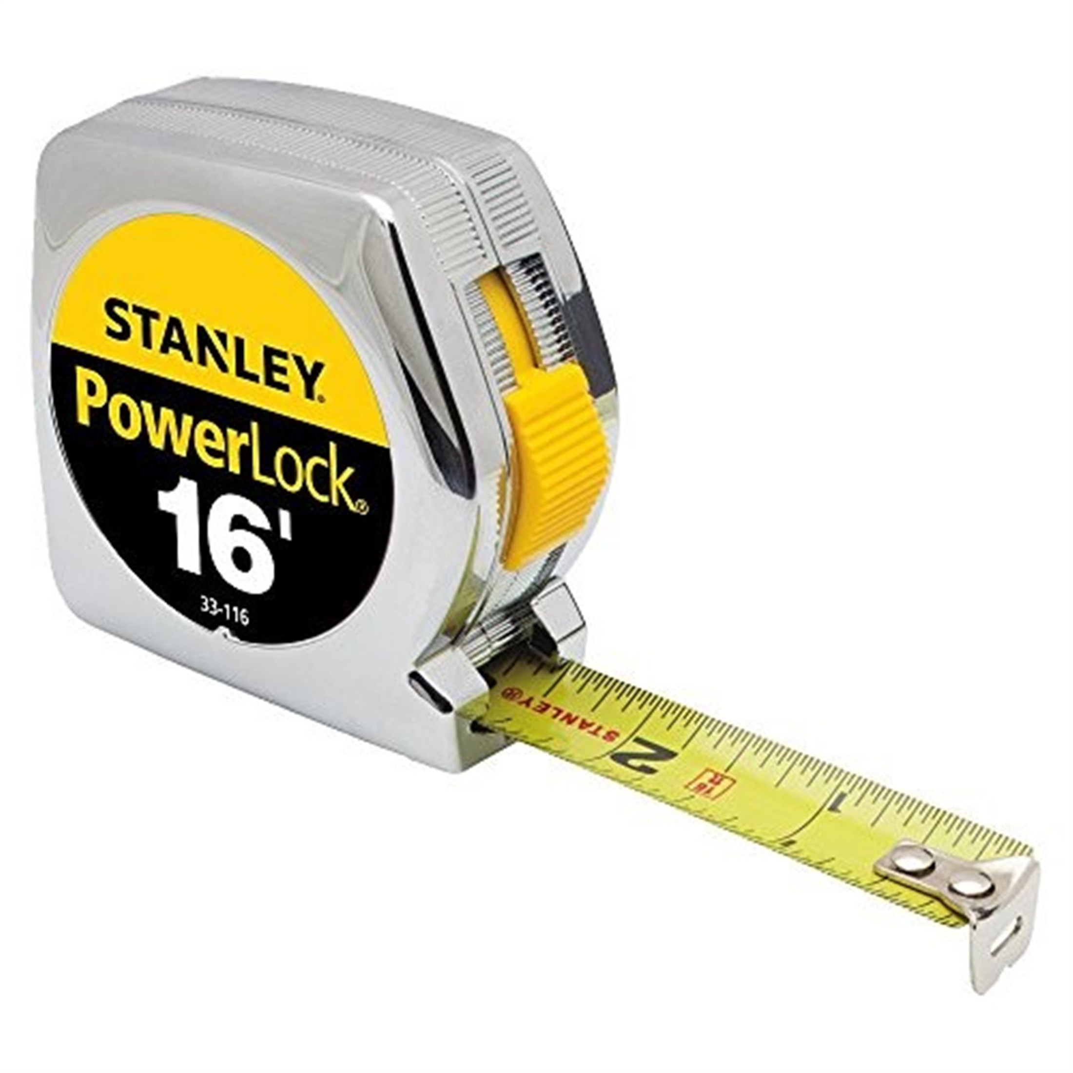 Stanley PowerLock Tape Measur, 16 ft