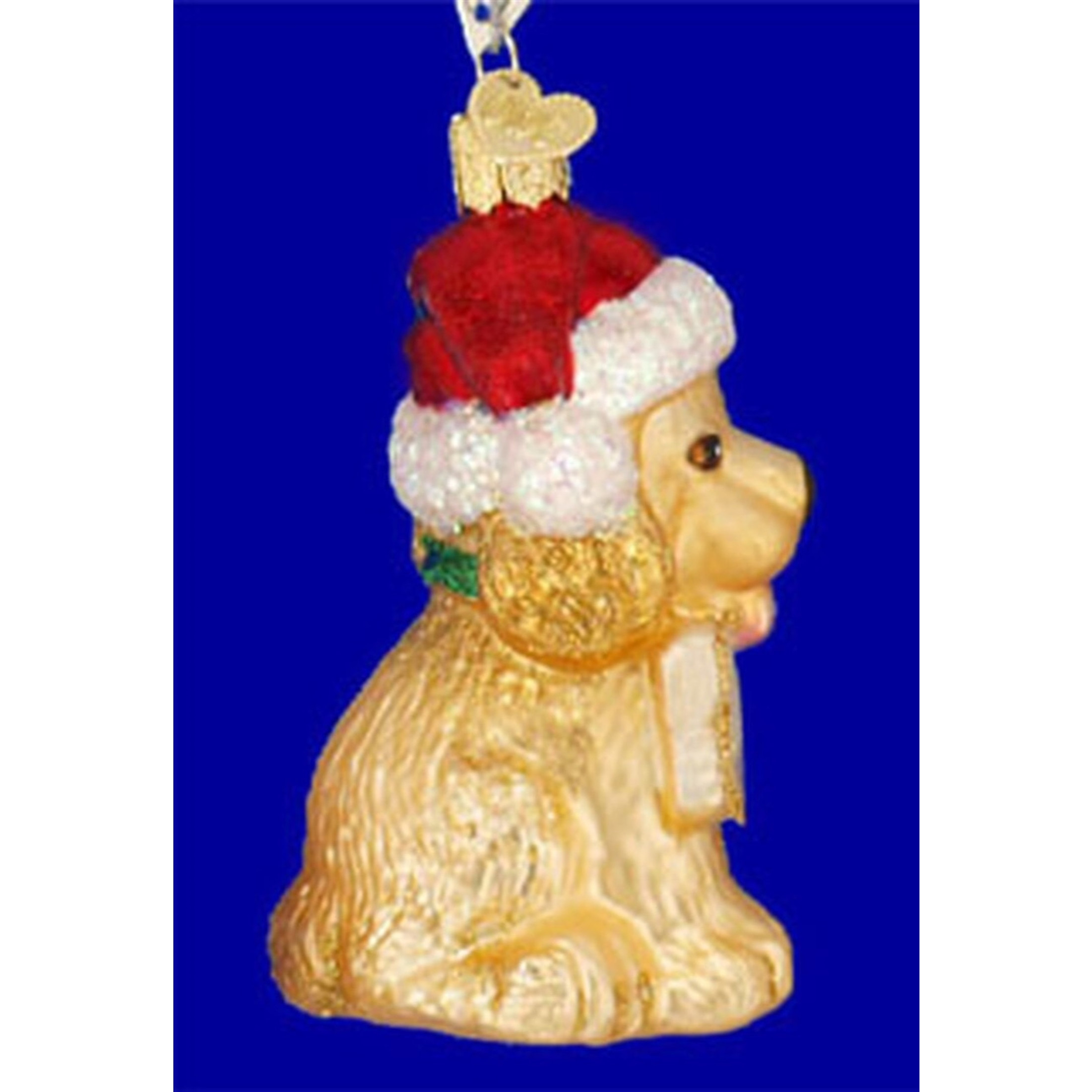 Old World Christmas Blown Glass Ornament for Christmas Tree, Jolly Pup