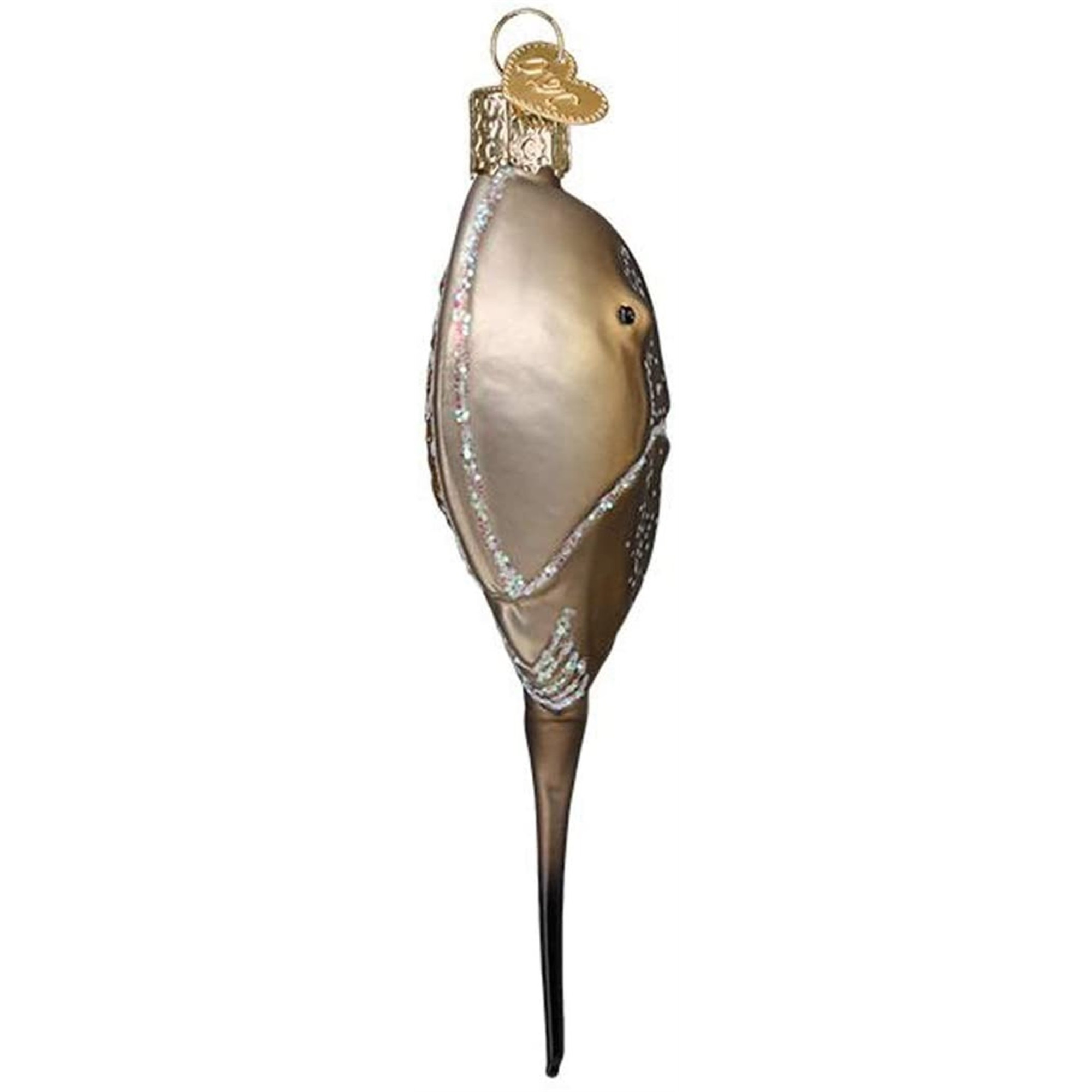 Old World Christmas Glass Blown Ornament for Christmas Tree, Horseshoe Crab