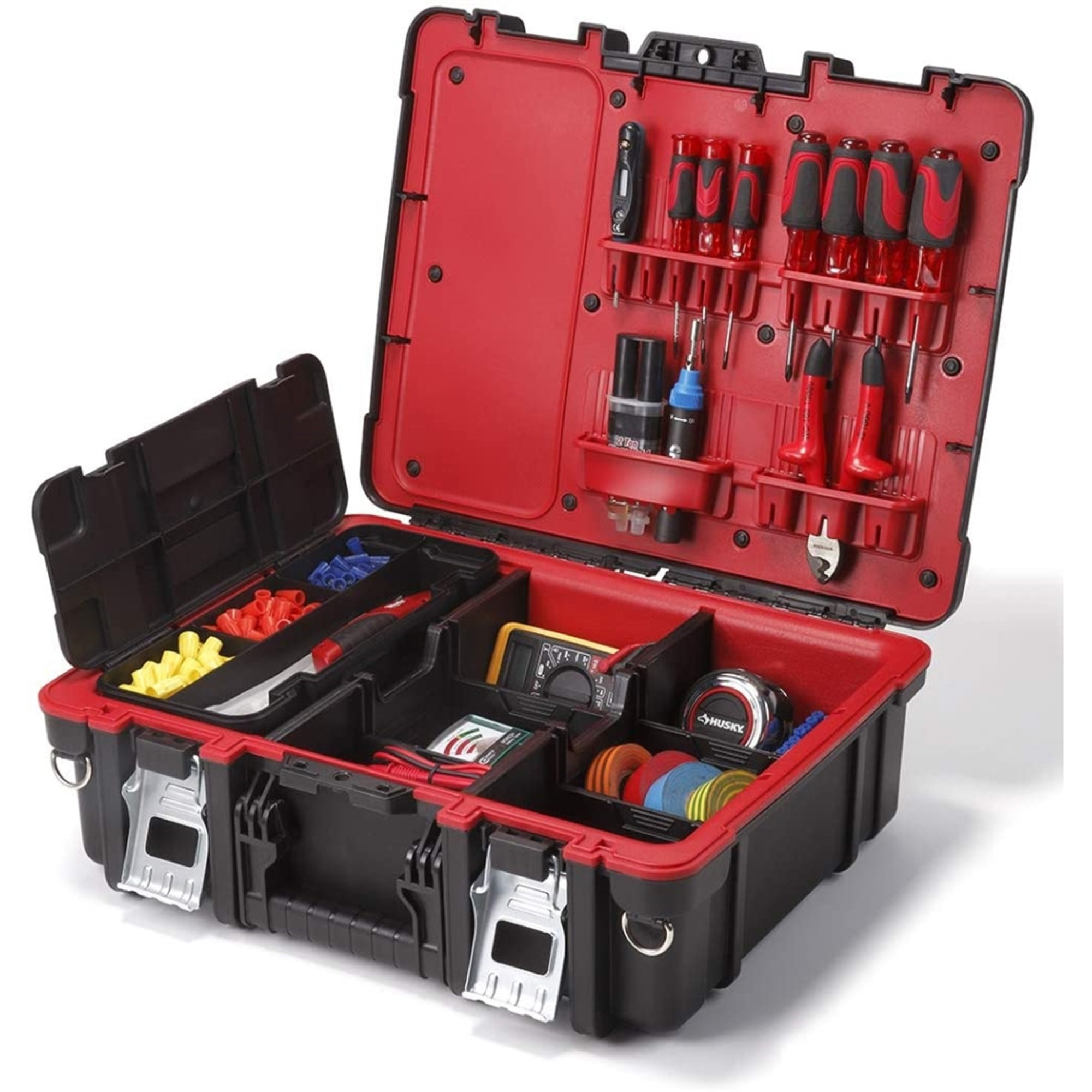 Keter Technician Portable Tool Box Organizer for Small Parts