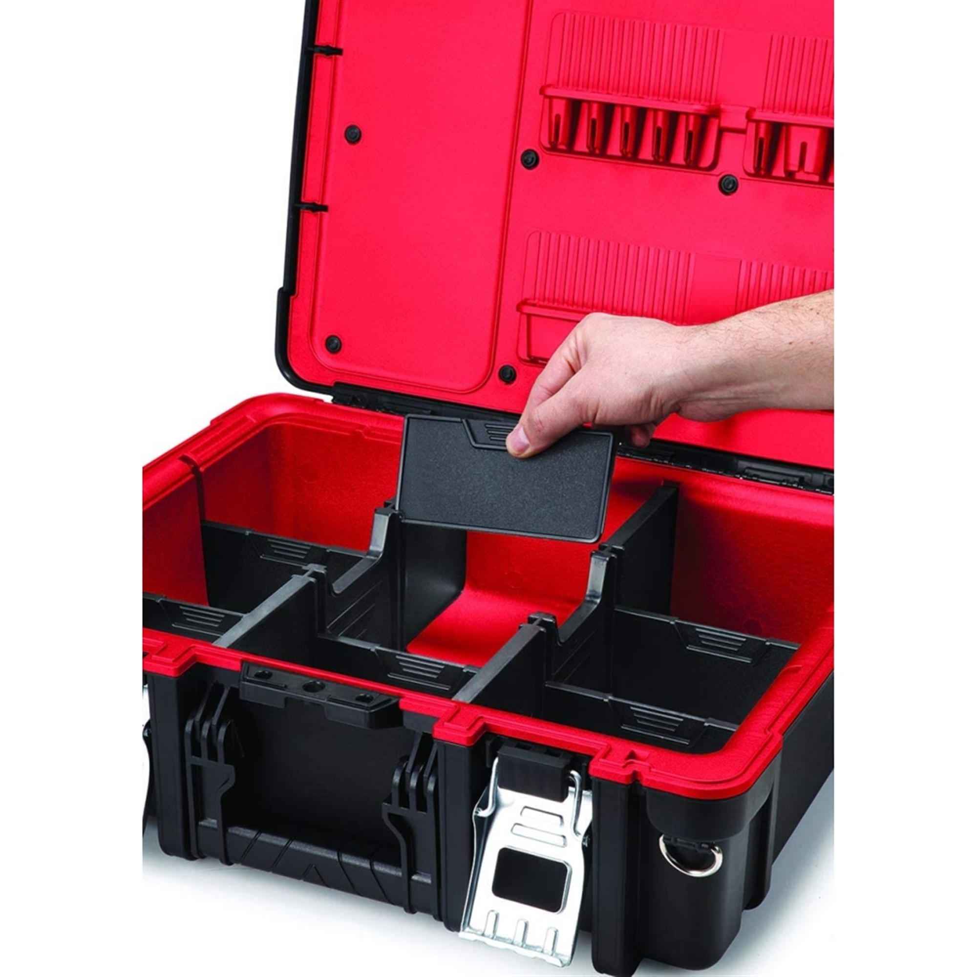 Keter Technician Portable Tool Box Organizer for Small Parts