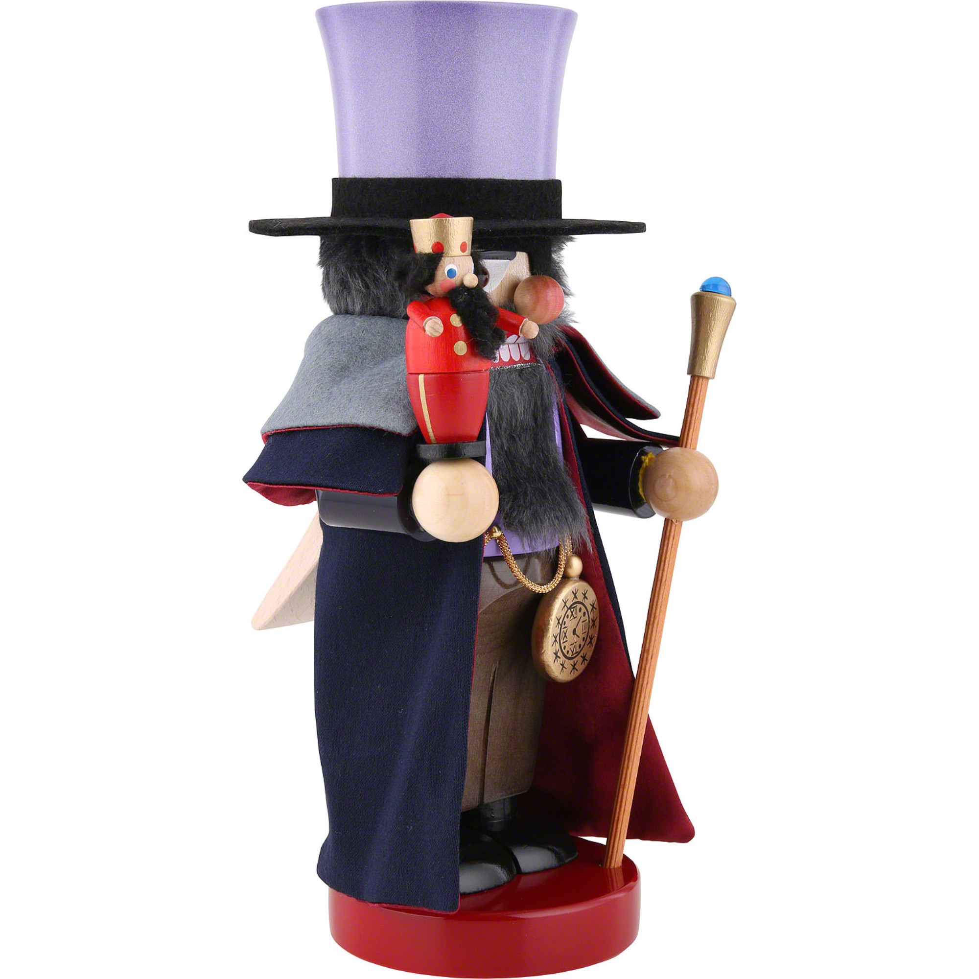 Steinbach Chubby Wooden Nutcracker Collection, Drosselmeyer, 11.5"