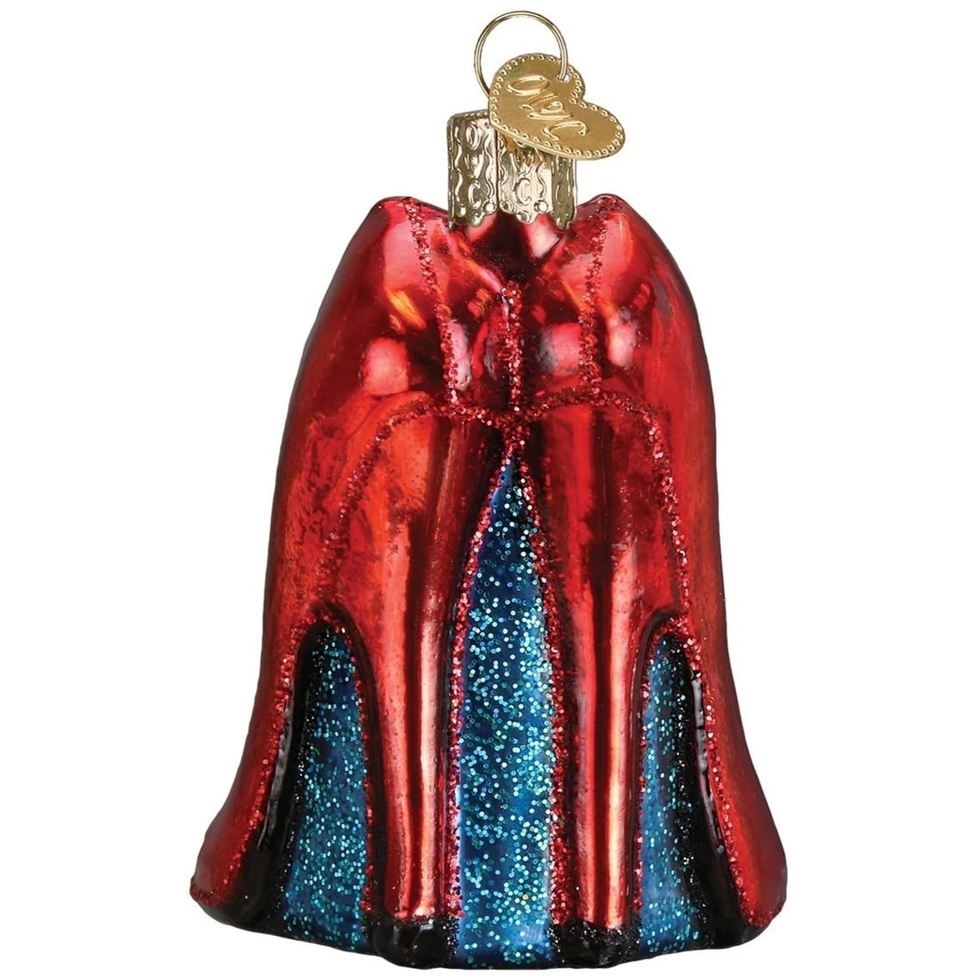 Old World Christmas Glass Blown Ornament for Christmas Tree, Glamour Heels