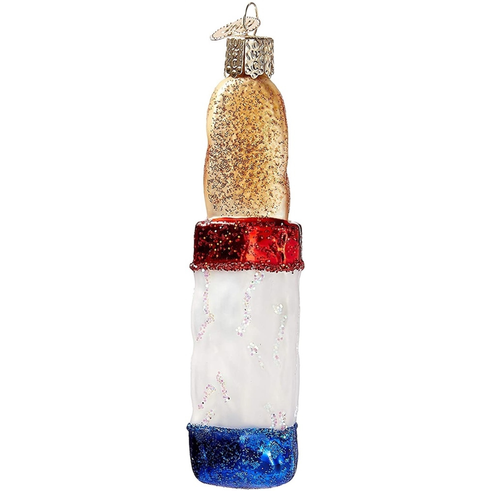 Old World Christmas Glass Blown Ornament for Christmas Tree, Baguette