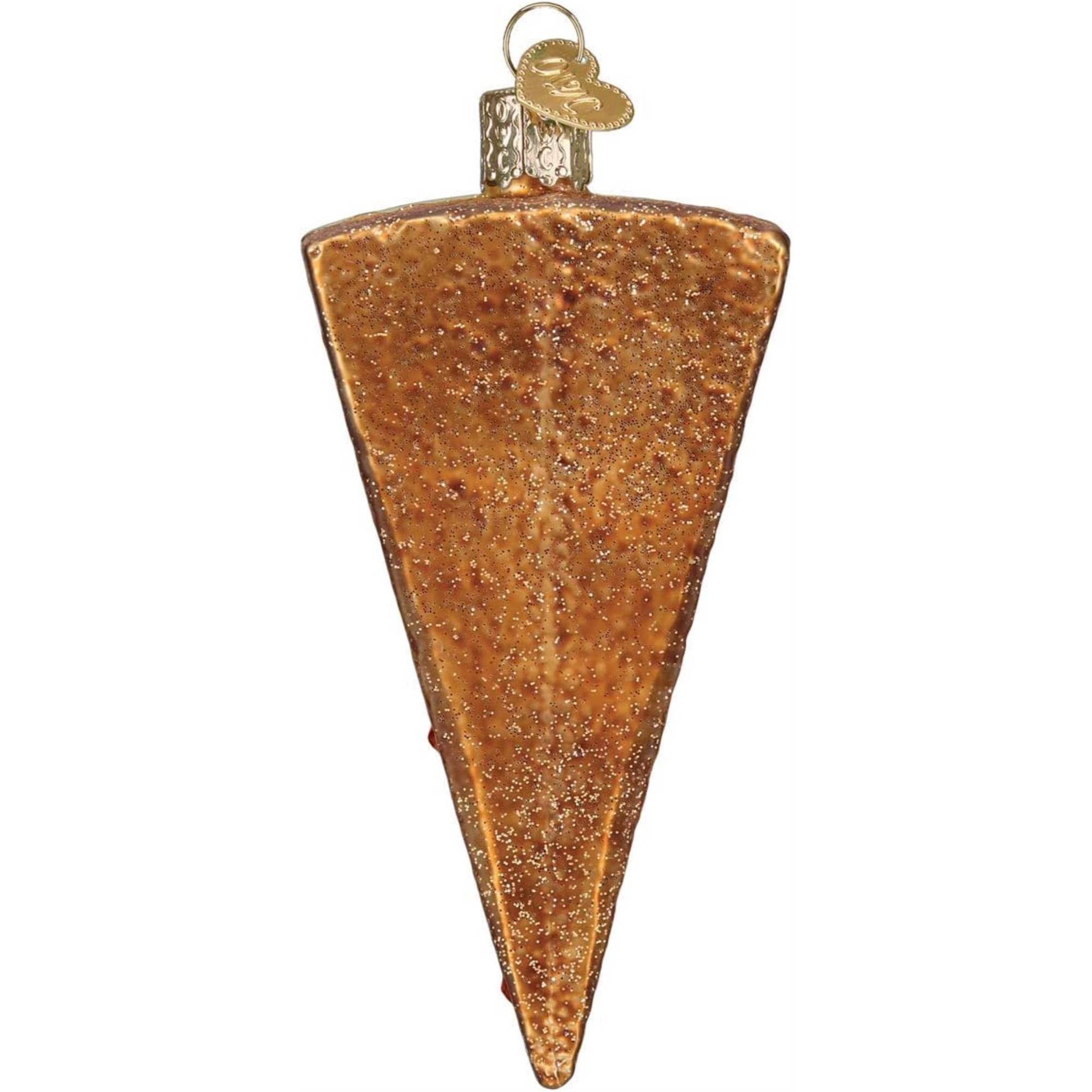 Old World Christmas Blown Glass Ornament for Christmas Tree, Cheesecake