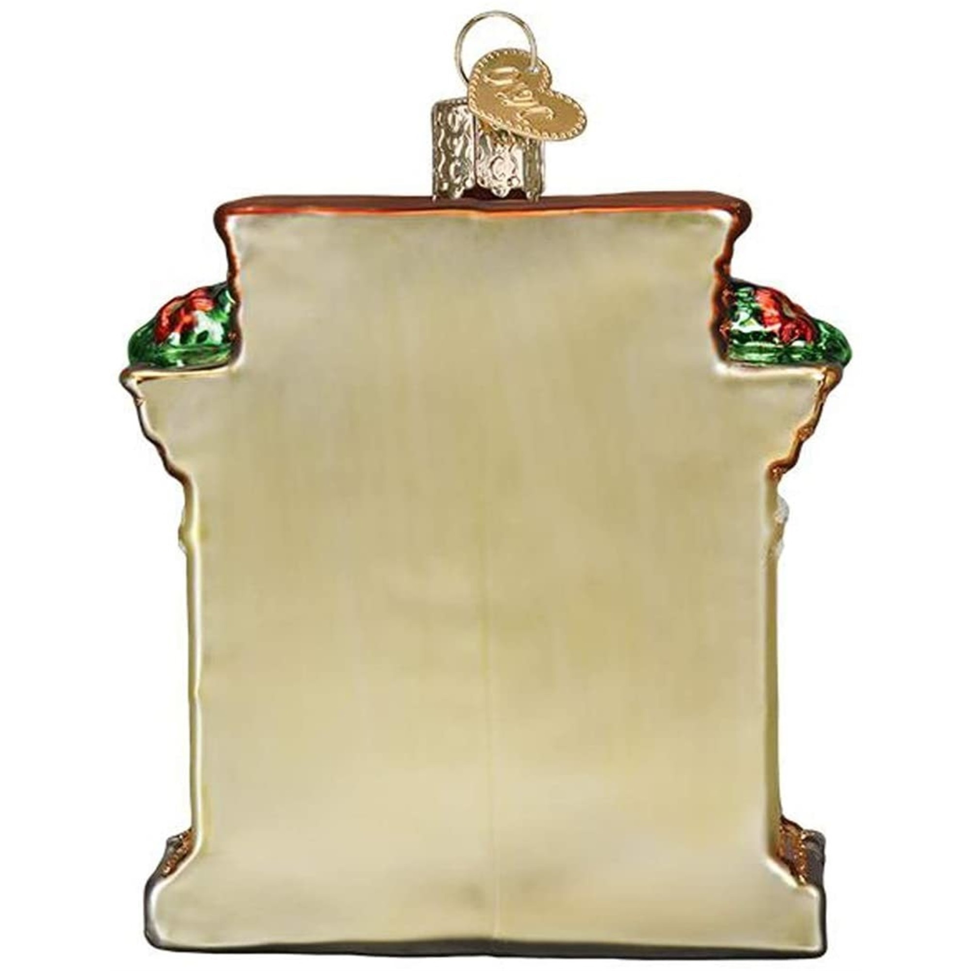 Old World Christmas Glass Blown Ornament for Christmas Tree, Hearth