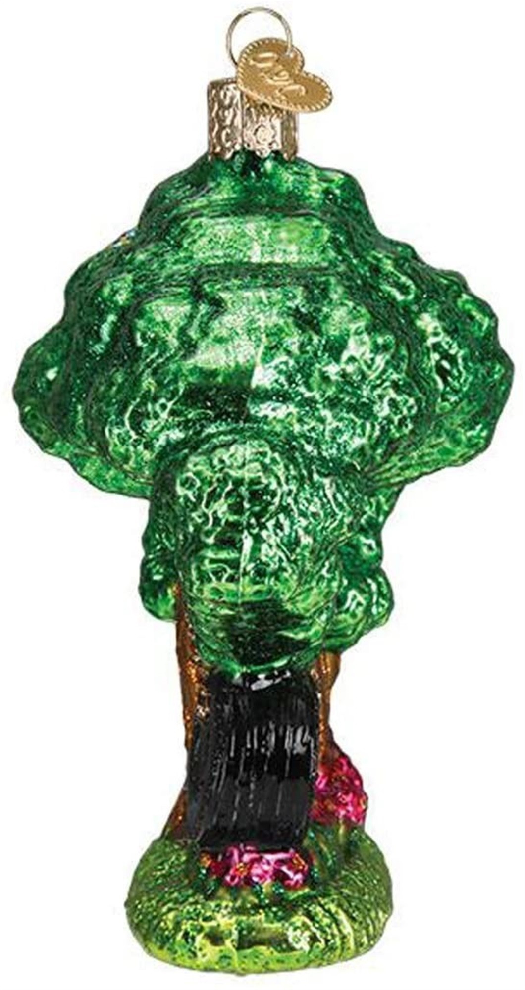 Old World Christmas Blown Glass Ornament for Christmas Tree, Tire Swing