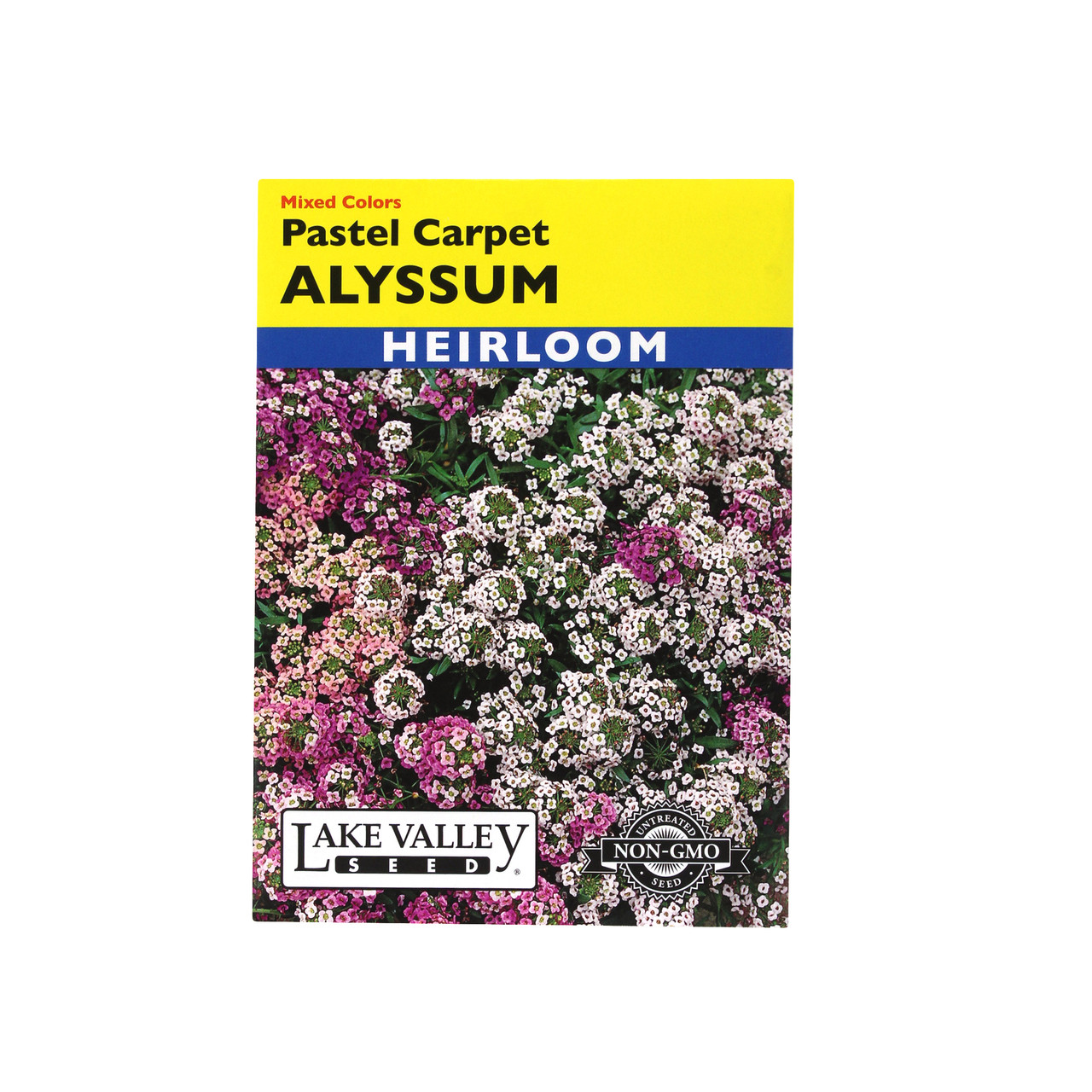 Lake Valley Seed: Alyssum Pastel Carpet Flower