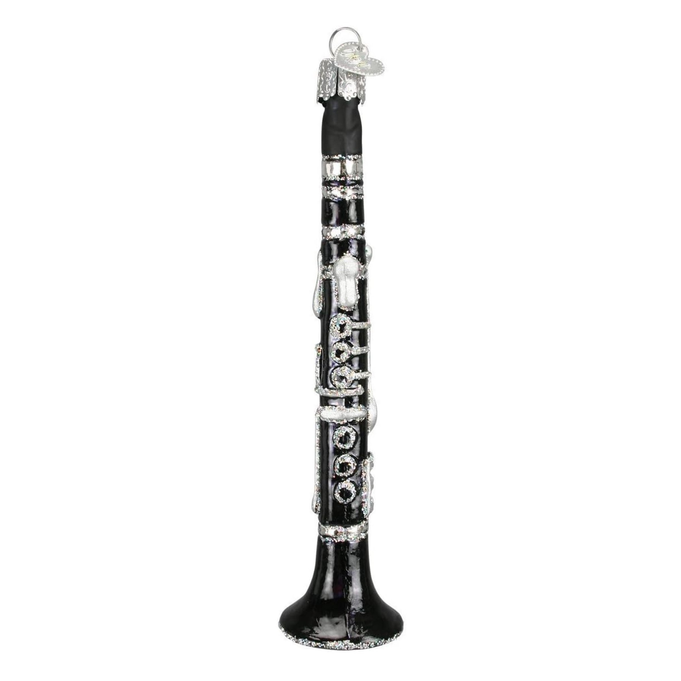 Old World Christmas Blown Glass Ornament for Christmas Tree, Clarinet