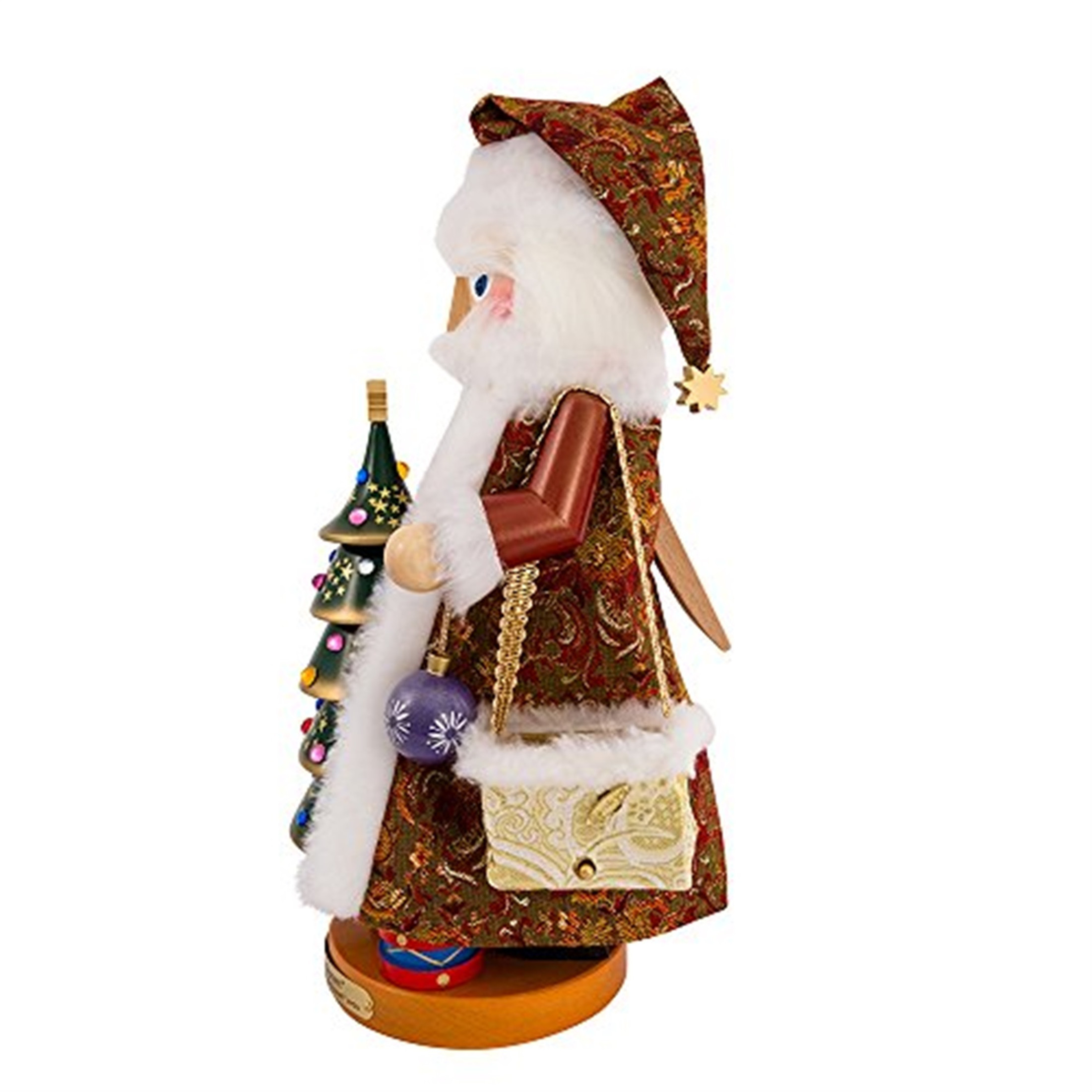 Steinbach Musical Nutcrackers, Song of the Season Series, 1st in Series, O’Tannenbaum Santa Nutcracker, 17"