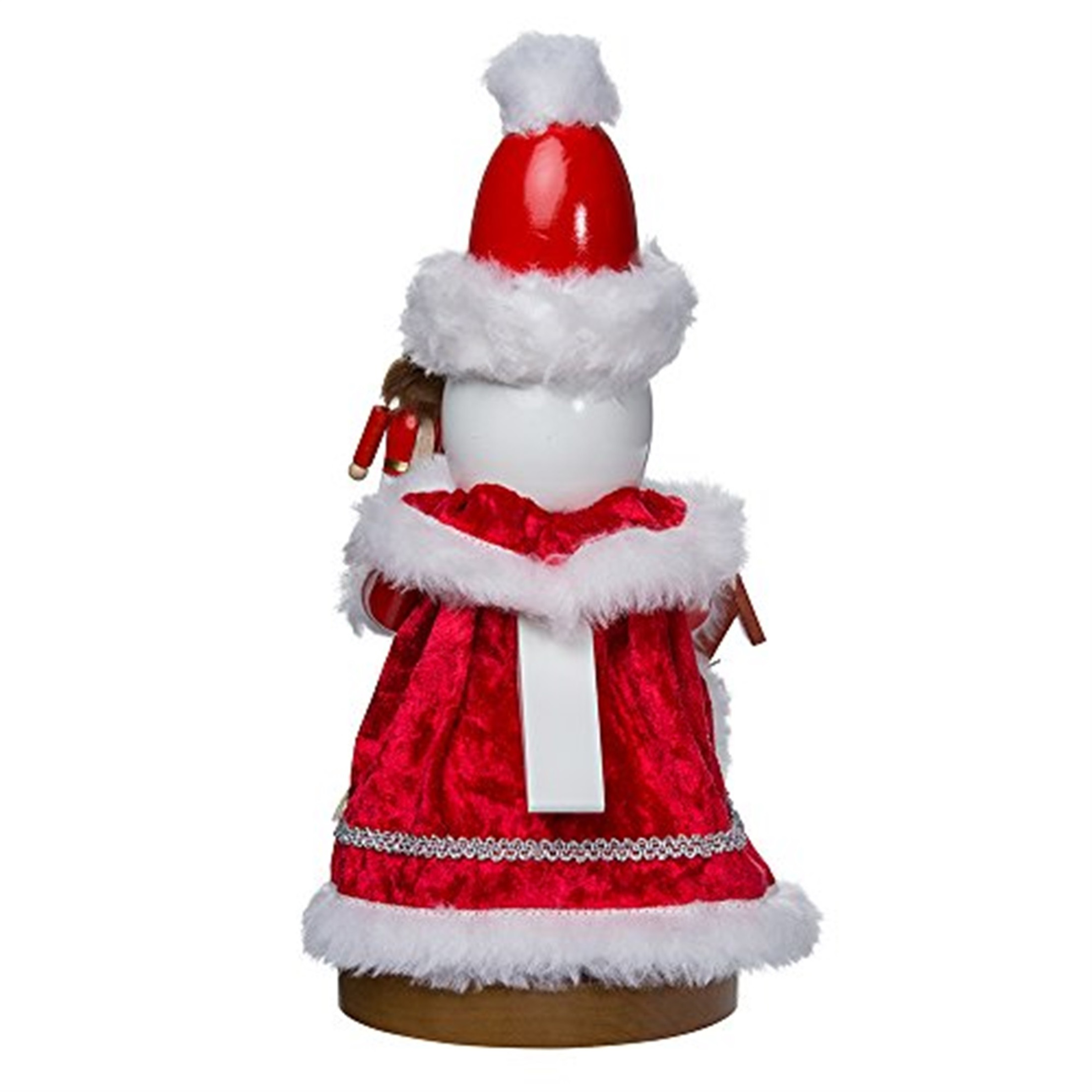 Kurt Adler Nutcracker Collection, Steinbach Snowman Series, 2nd Piece, German Snowman Nutcracker, 14"