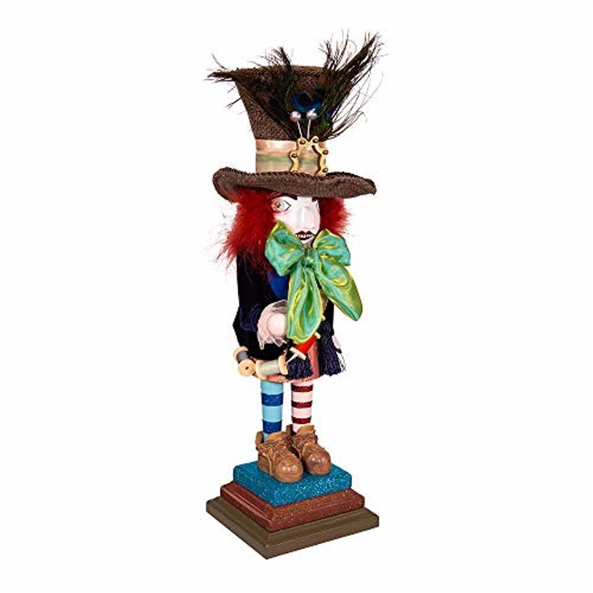 Kurt Adler Hollywood Nutcrackers, Mad Hatter Nutcracker, 18"