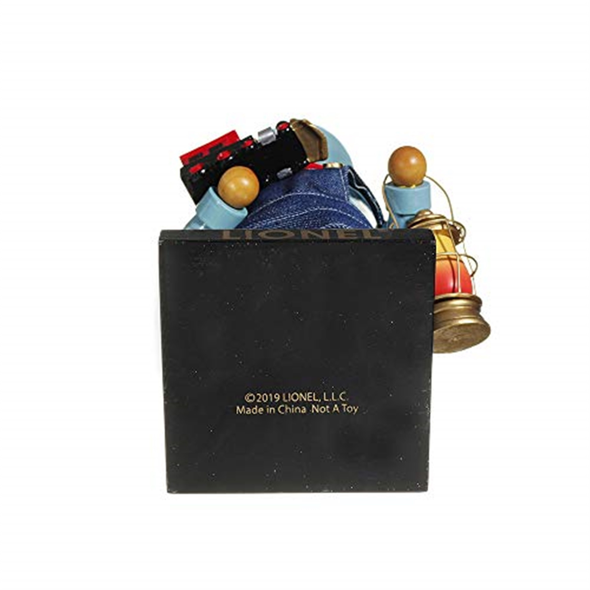 Kurt Adler Officially-licensed Lionel Conductor Nutcracker, 15"