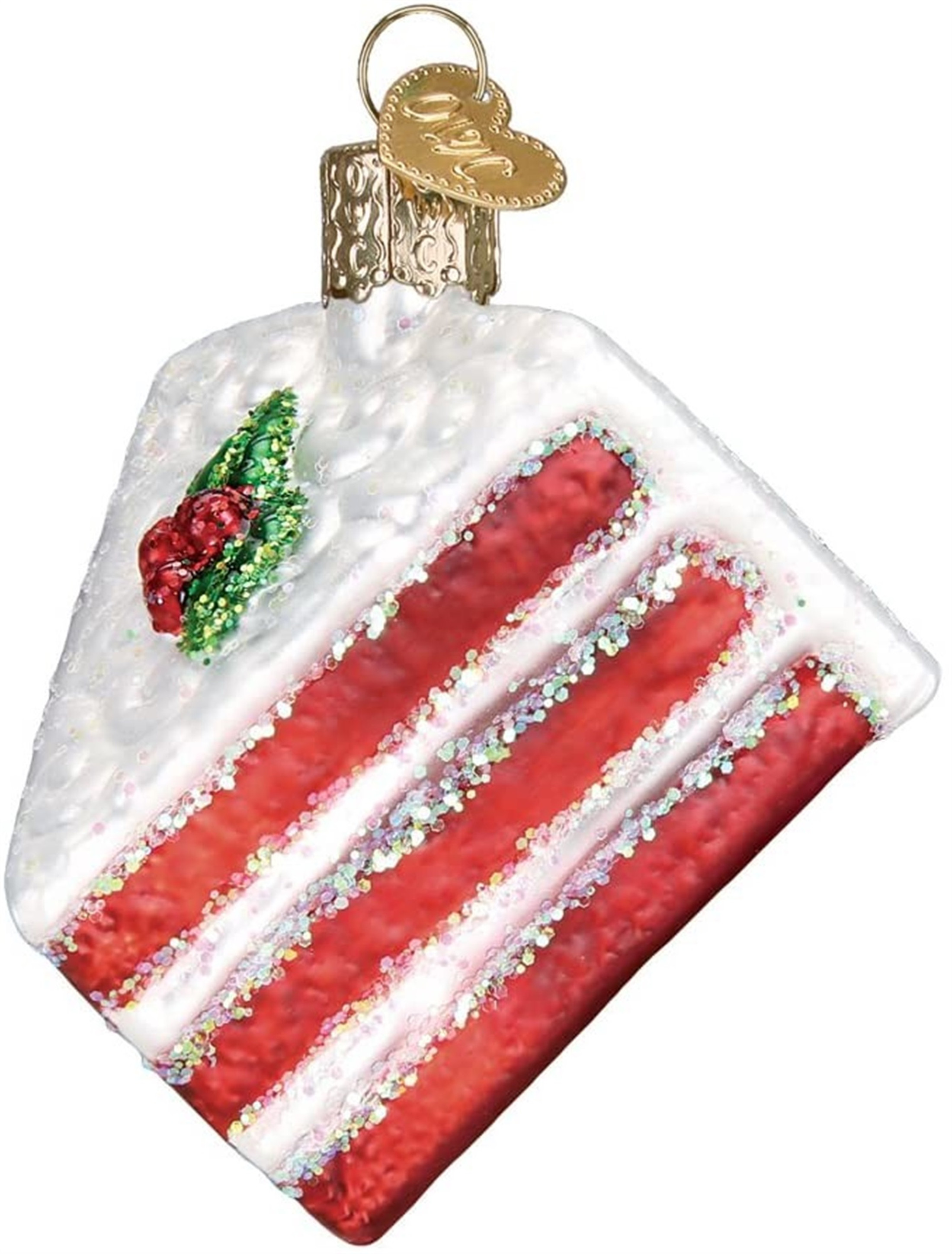 Old World Christmas Glass Blown Christmas Ornament, Mini Dessert 6-Piece Set
