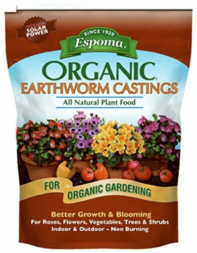 Espoma EC4 Earthworm Castings Potting Mix, 4-Qt.