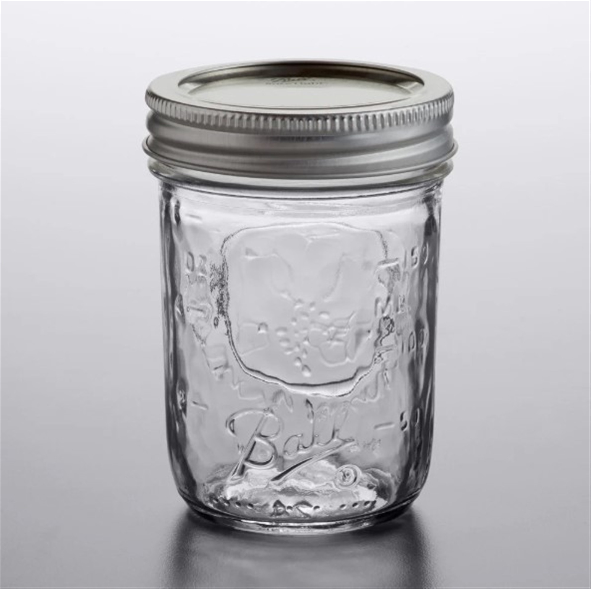 Ball Half-Pint Regular Mouth Glass Canning Jars (Pack of 12)
