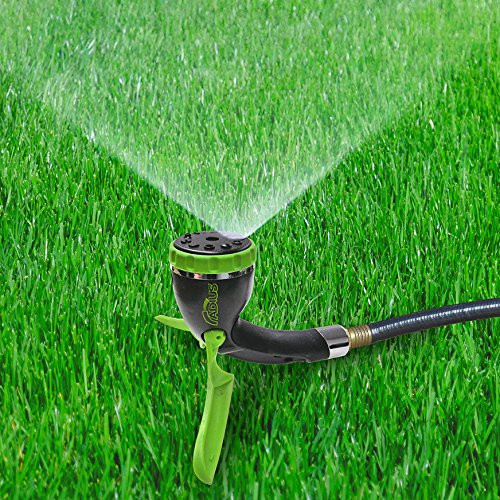Radius Garden 42402 Mini Butterfly 2-in-1 Handheld Spray Nozzle-Sprinkler, Green