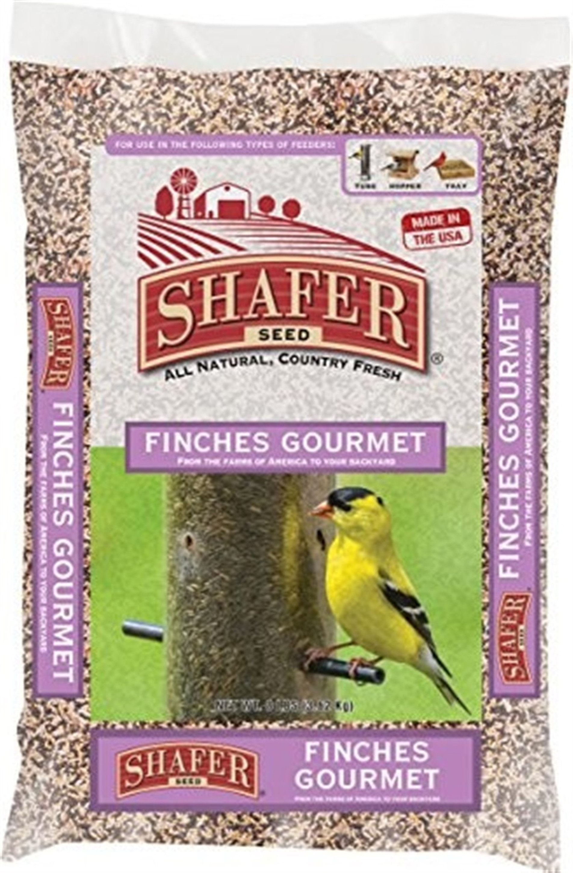 Shafer Seed Finches Gourmet Bird Food, 8 Pounds