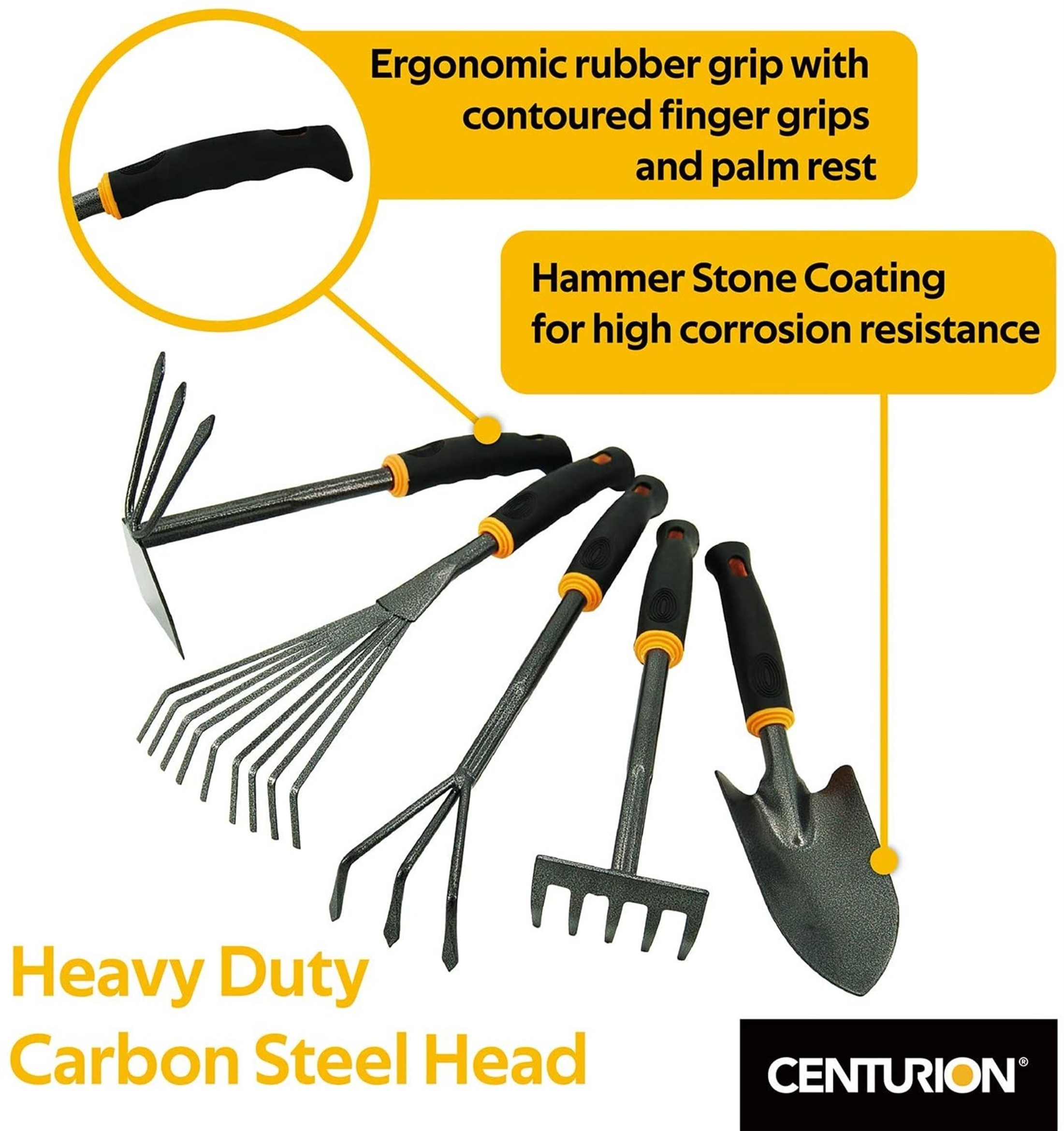 Centurion Hammerstone Garden Tool 5 Piece Set