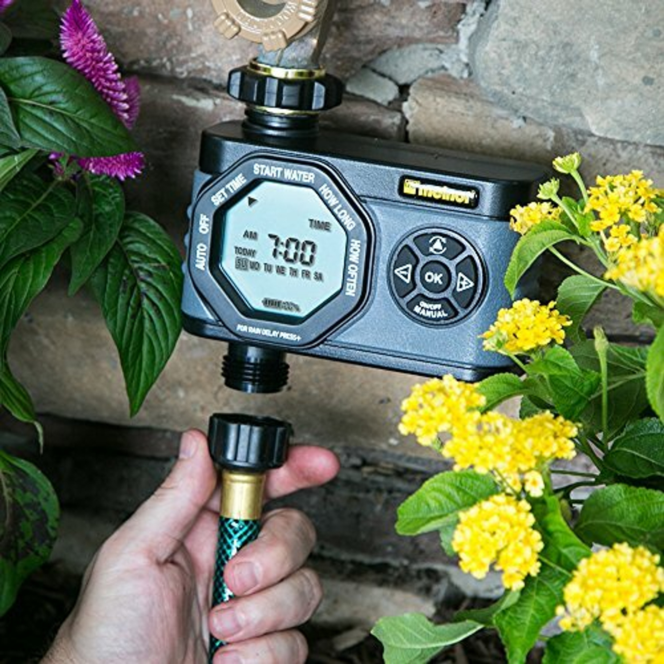 Melnor (#53015) Hydrologic Single-Outlet Digital Water Timer, 1 Zone