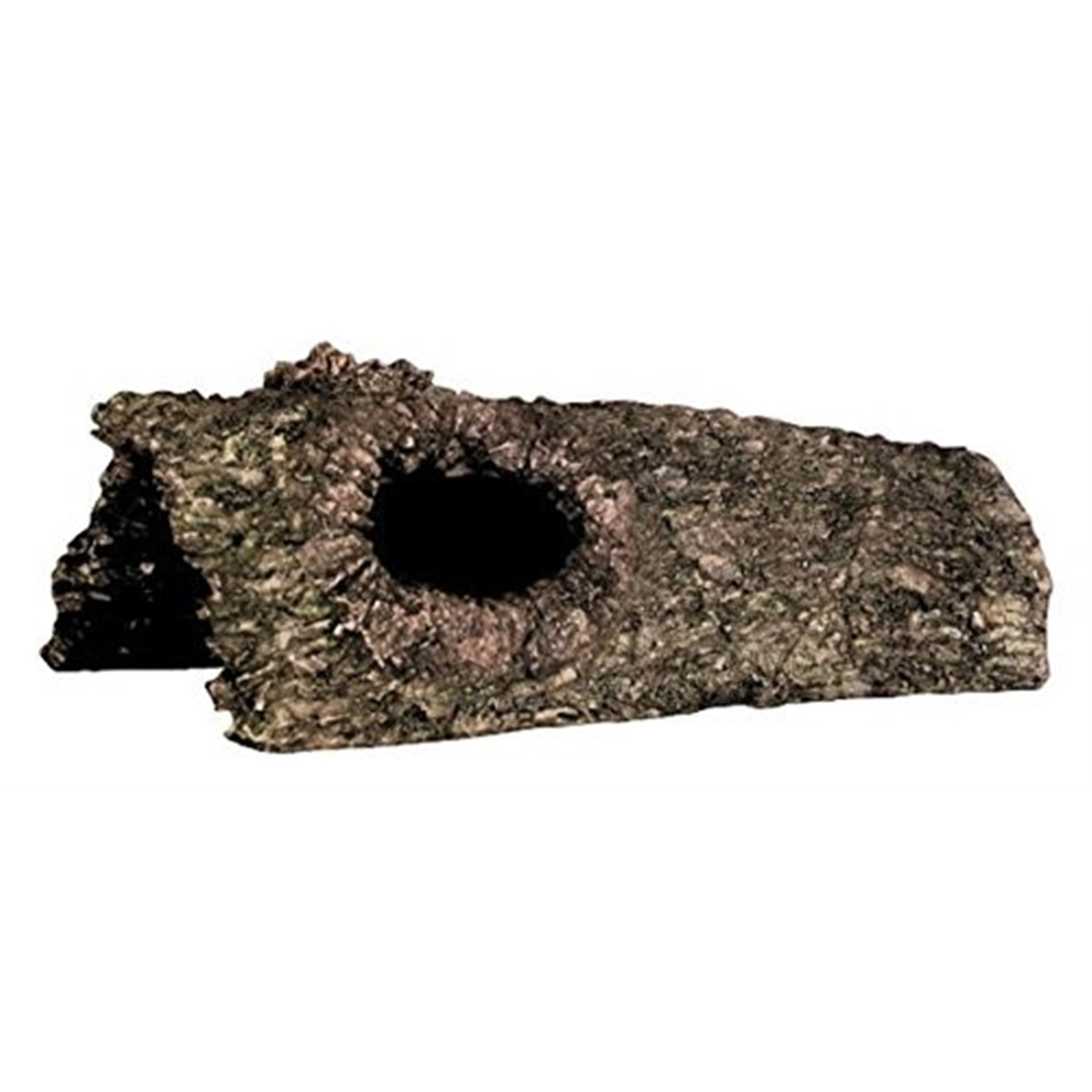 Zilla Reptile Habitat Hideout Bark Bend, Small, 5.5 x 2.5 Inches