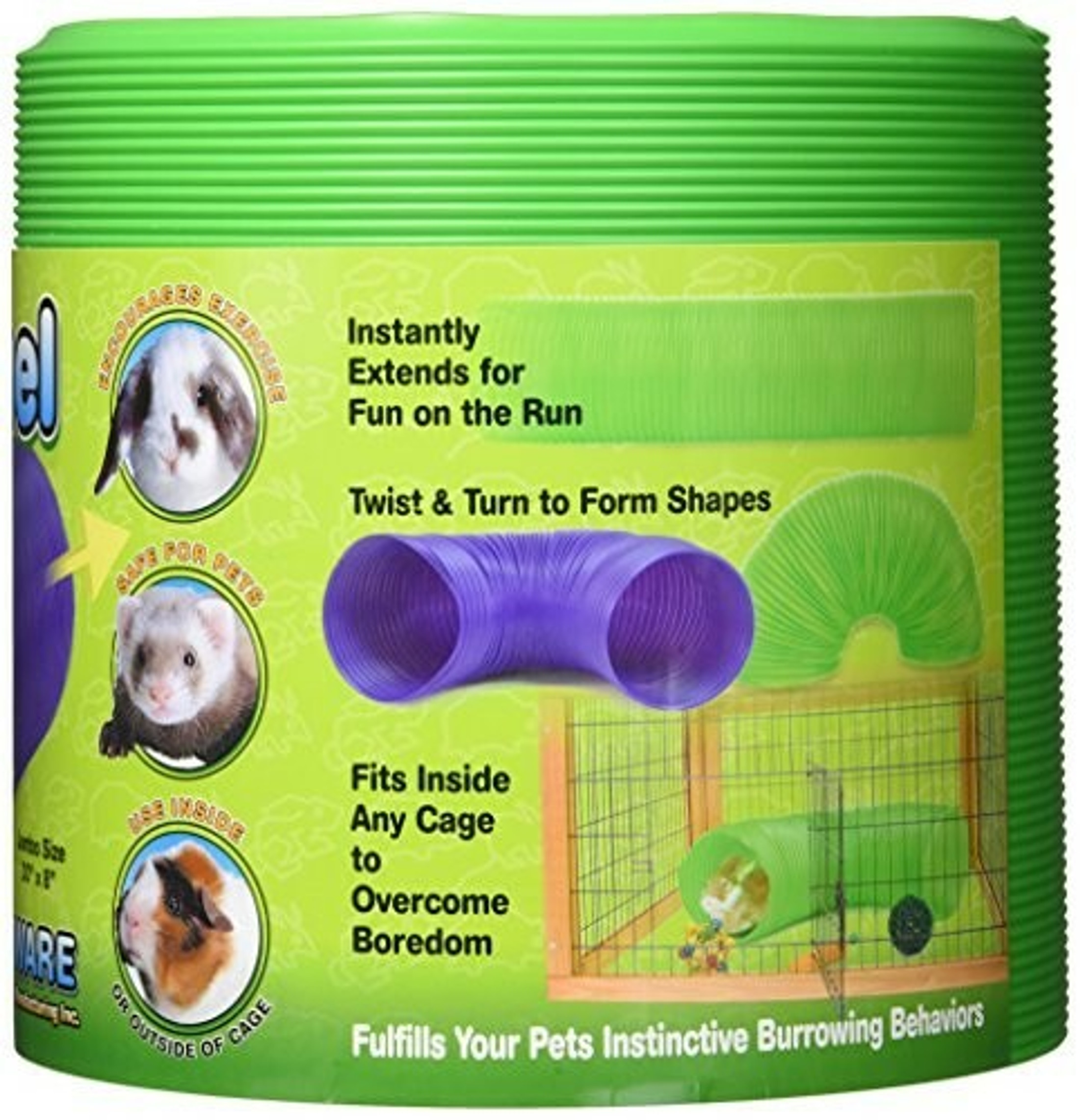 Ware Manufacturing Fun Tunnels Play Tube for Small Pets