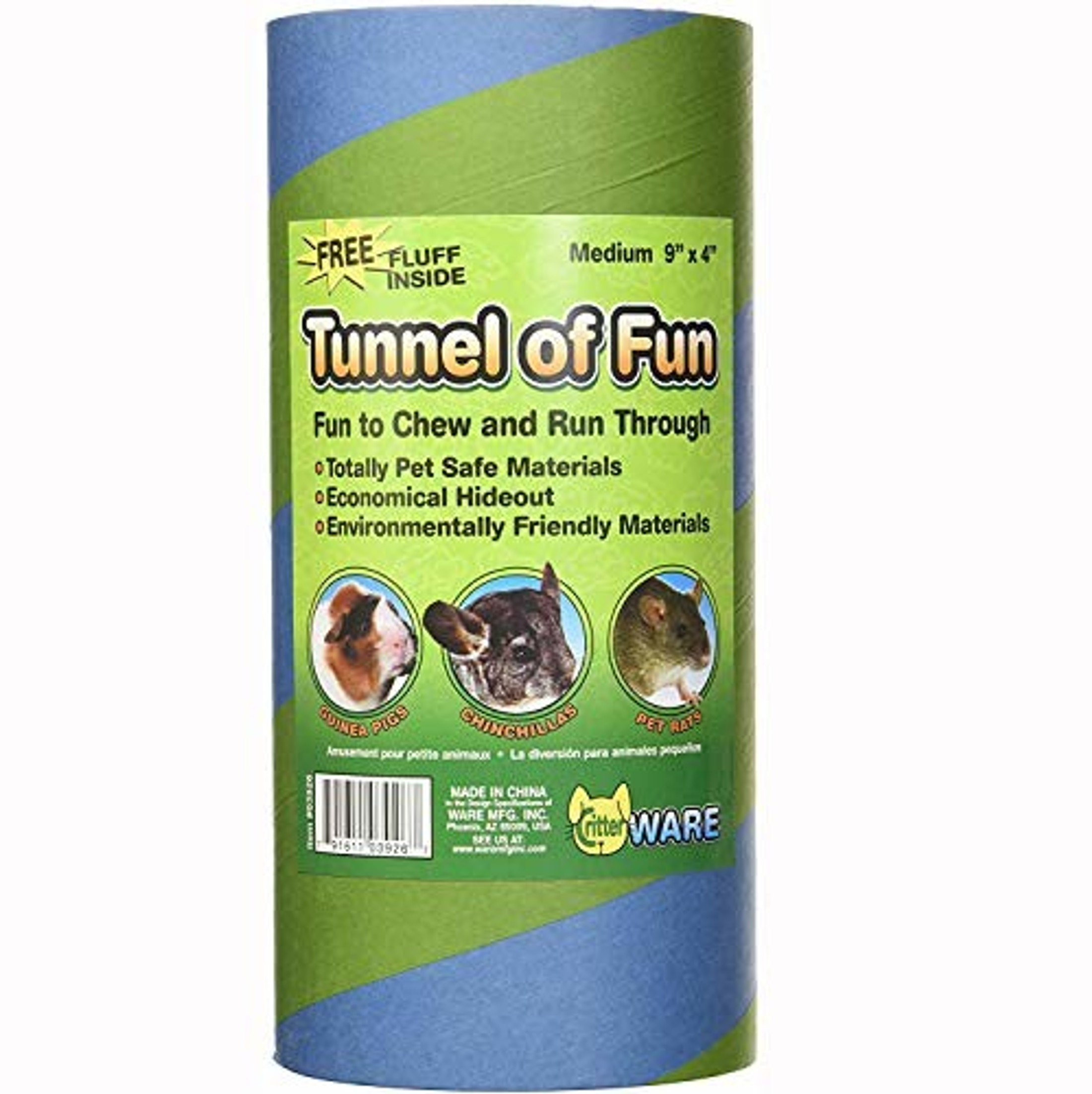 Ware Manufacturing Tunnels of Fun Small Pet Hideaway, Medium