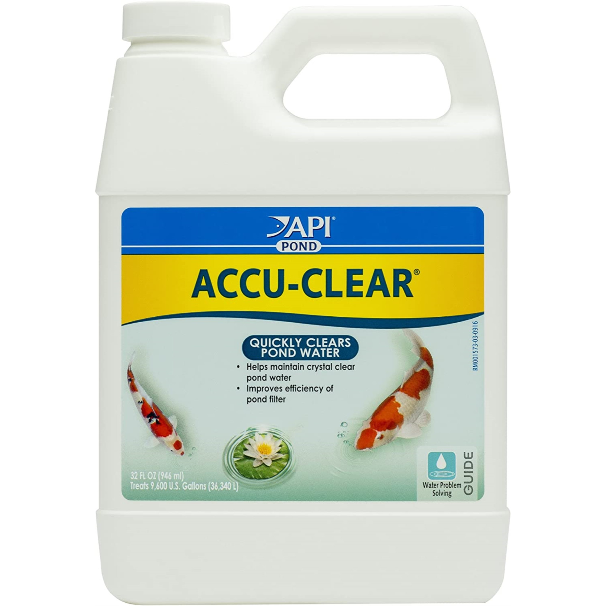API Pondcare Accu-clear Pond Water Clarifier, 32-oz