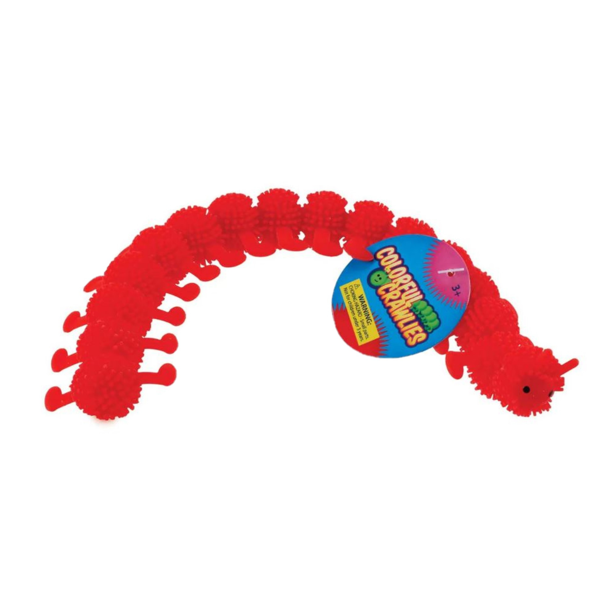 Toysmith Colorful Crawlies, Assorted Colors (Pack of 1)