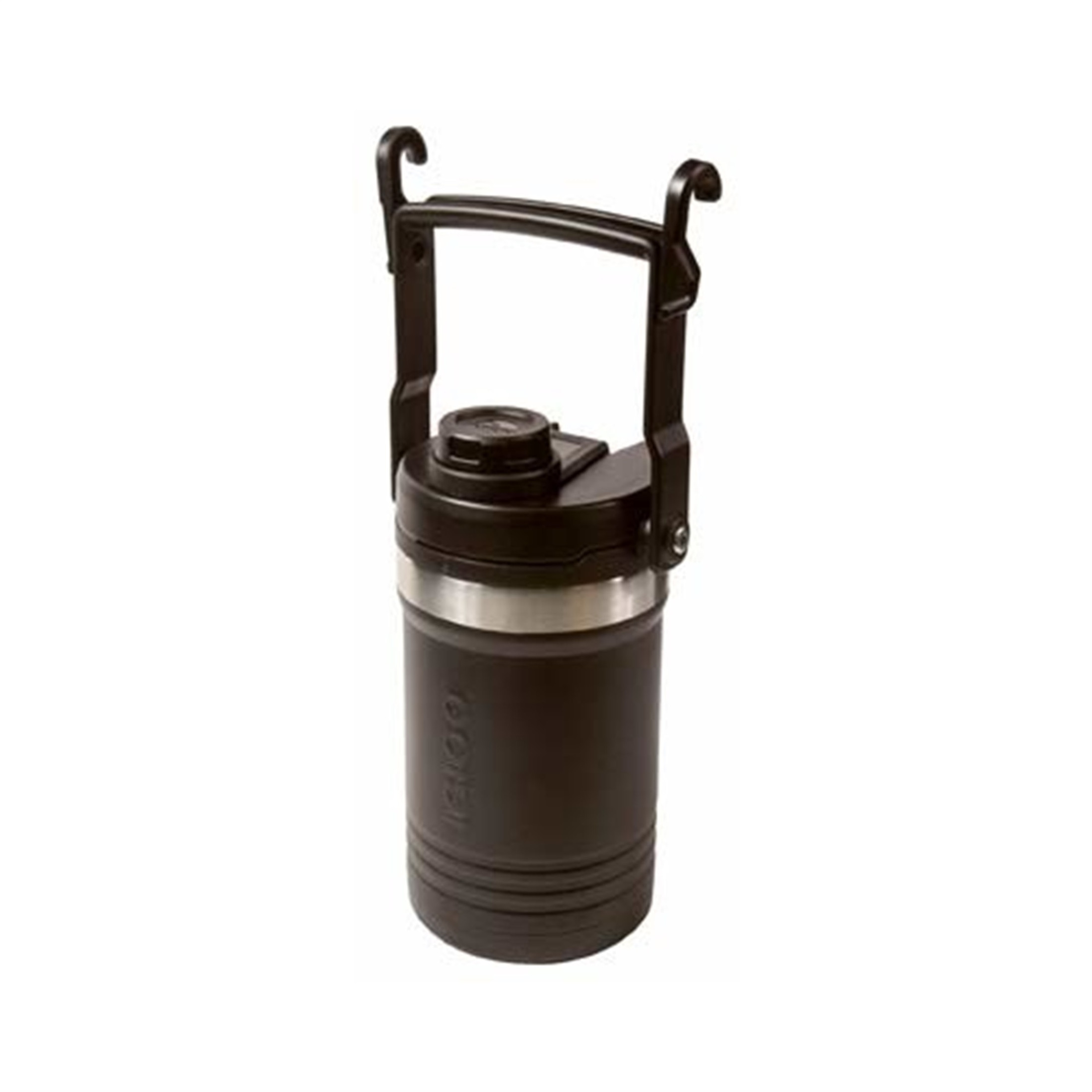 Igloo Stainless Steel Logan Sports Jug w/ Chain Link Hooks, Half-Gallon (1 pack)