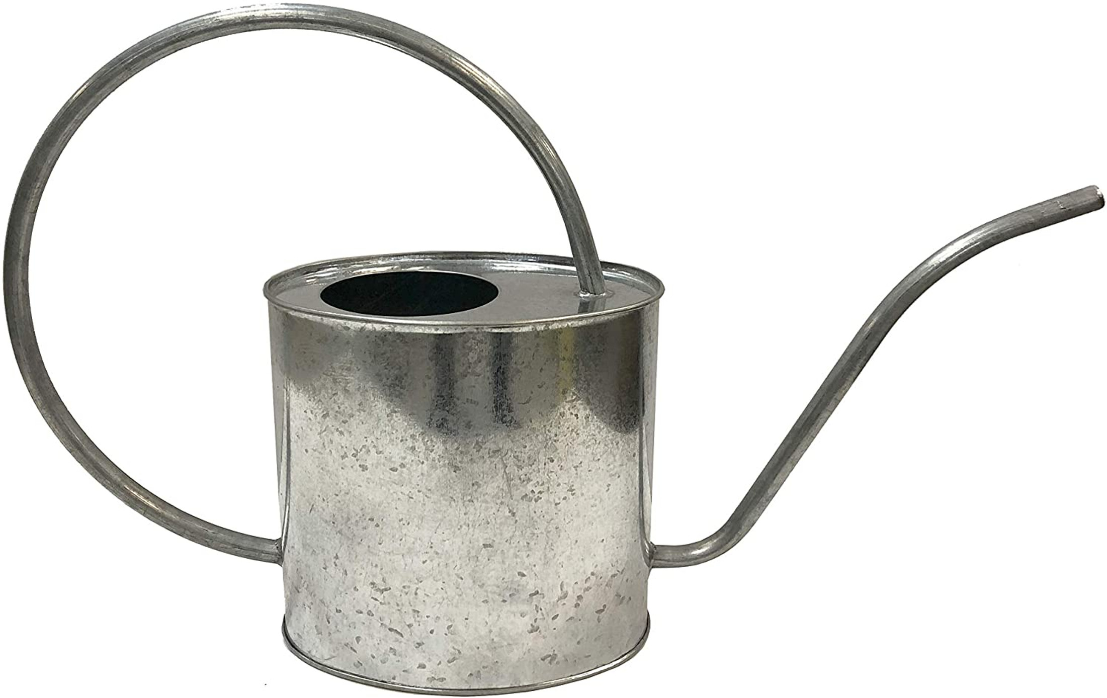 Gardener Select GSA W2K08Z Galvanized Oval Watering Can, 2L