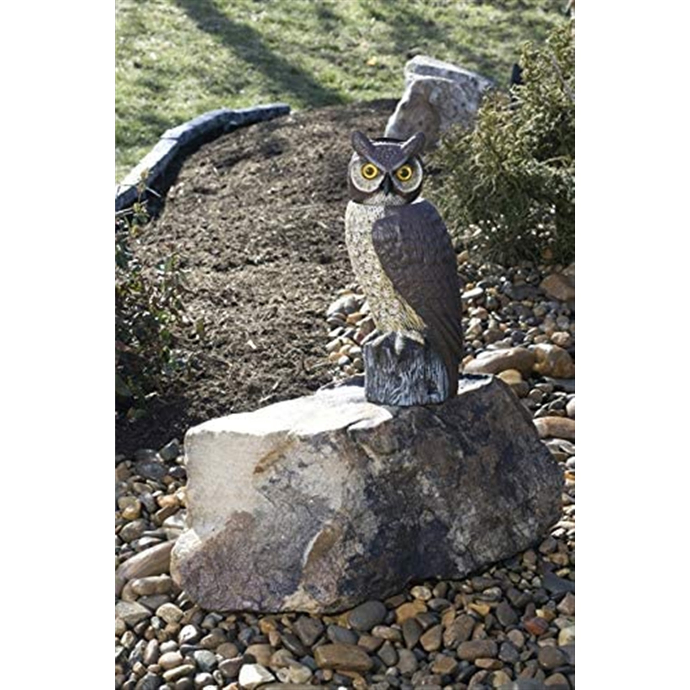 Dalen Gardeneer Owl Pest Repellent – Realistic Garden Decoy with Moving Head, 18" Dalen Gardeneer Owl Pest Repellent – Realistic Garden Decoy with Moving Head, 18"