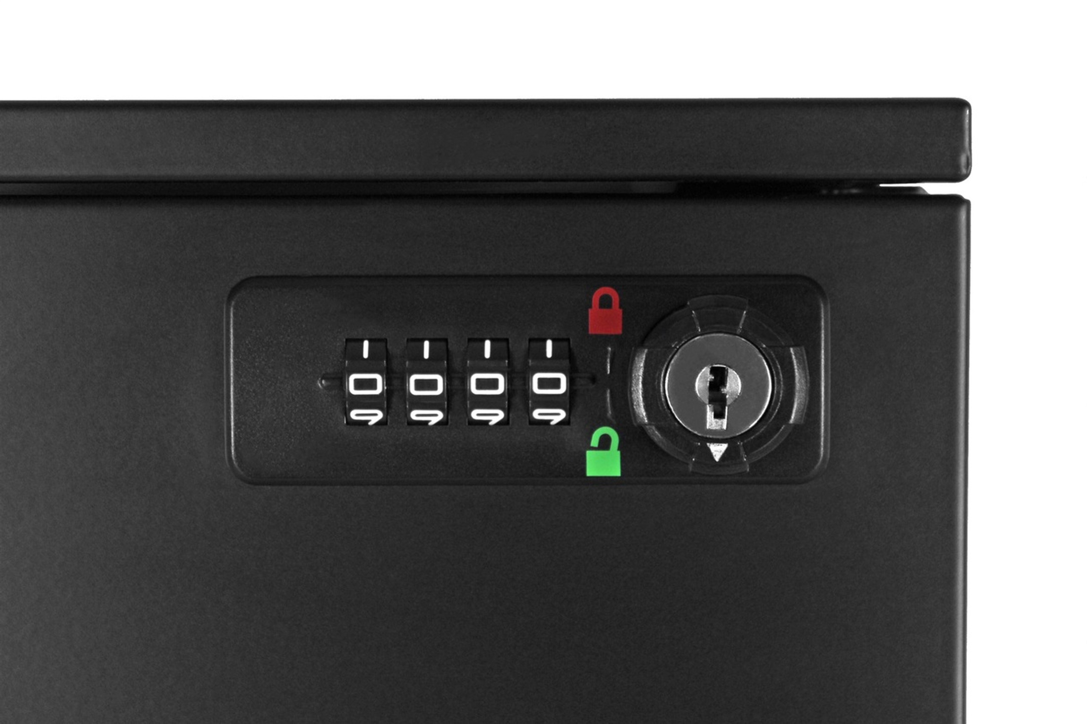 Home Office Steel Under Desk 3 Drawer File Cabinet, Assembled, Black