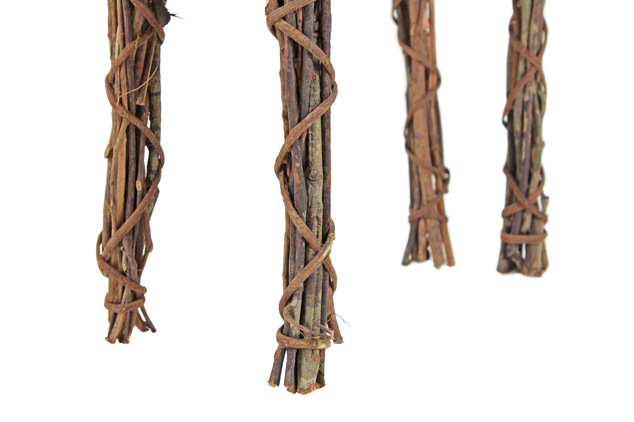 Garden Elements Rustic Grapevine Standing Deer, 24x8x36