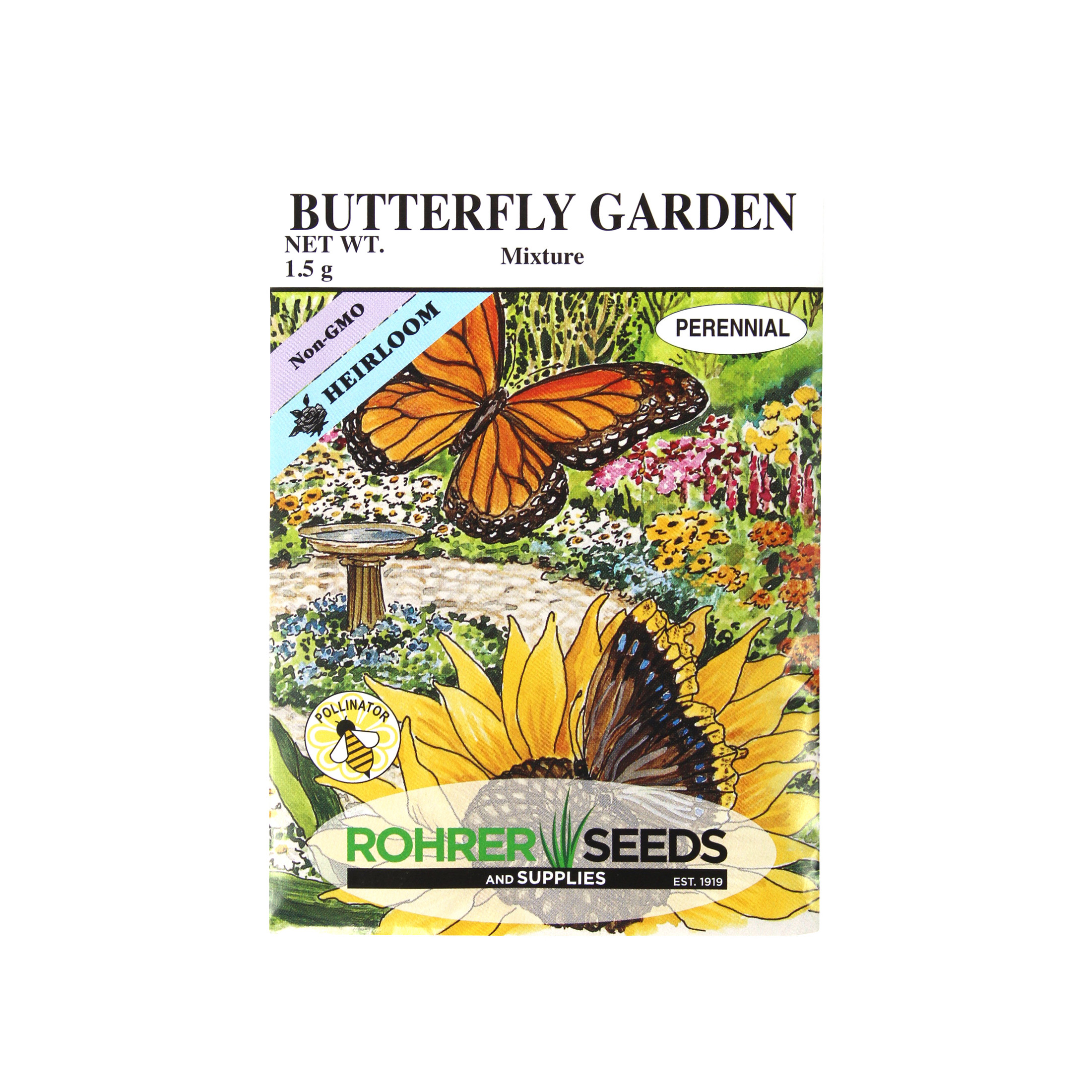 Rohrer Seeds Butterfly Garden Mixture