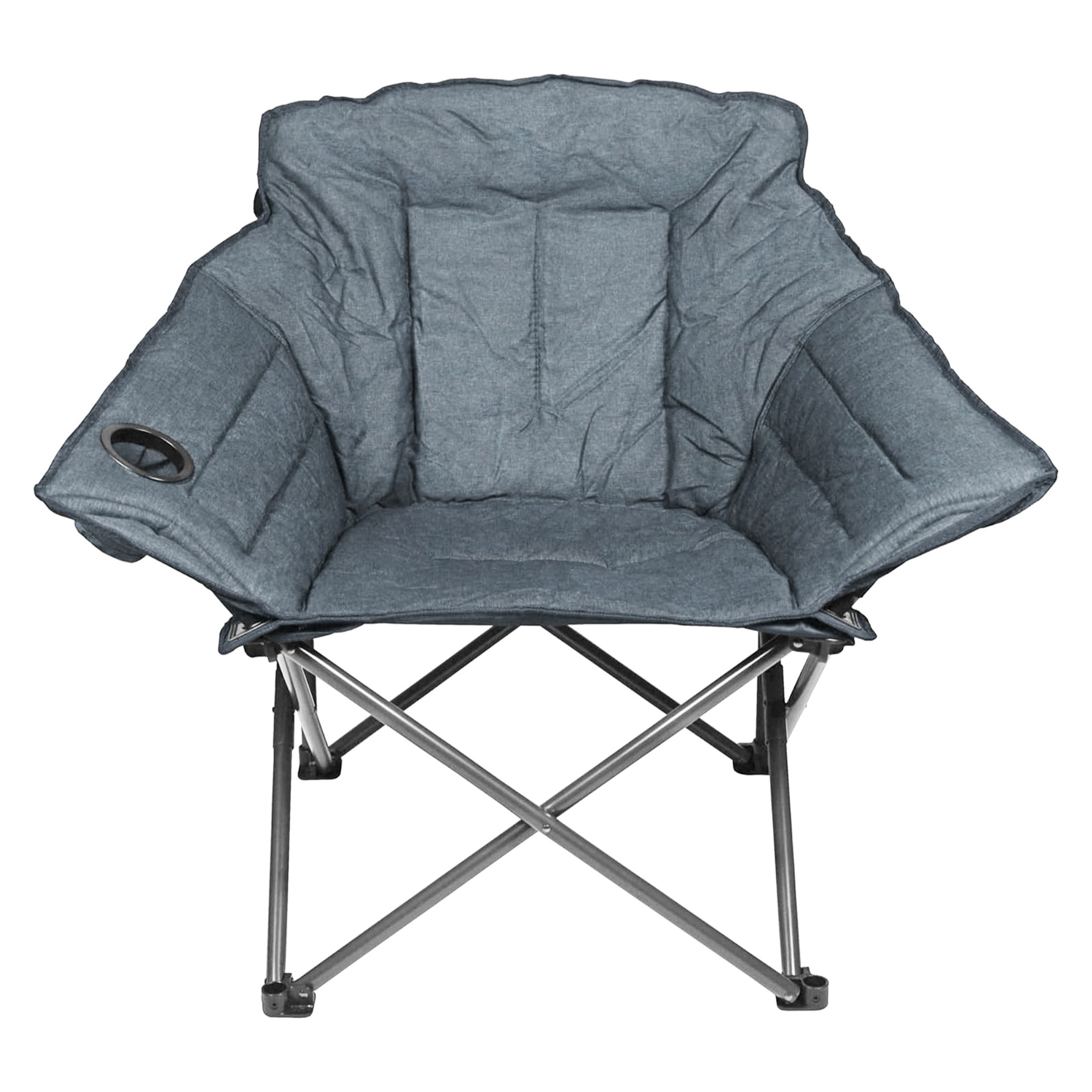 Zenithen Limited Alternative Club Portable Folding Outdoor Camping Chair, Gray